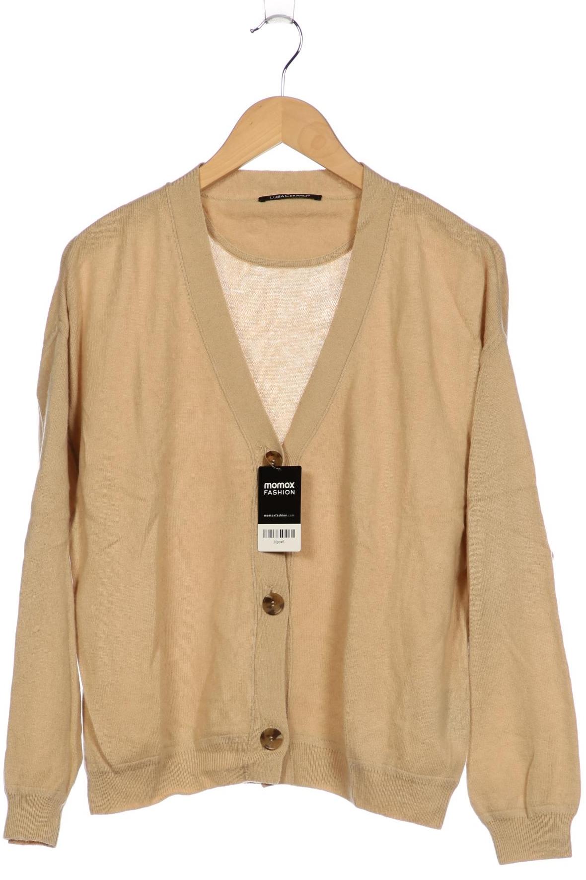 

Luisa Cerano Damen Strickjacke, beige, Gr. 40