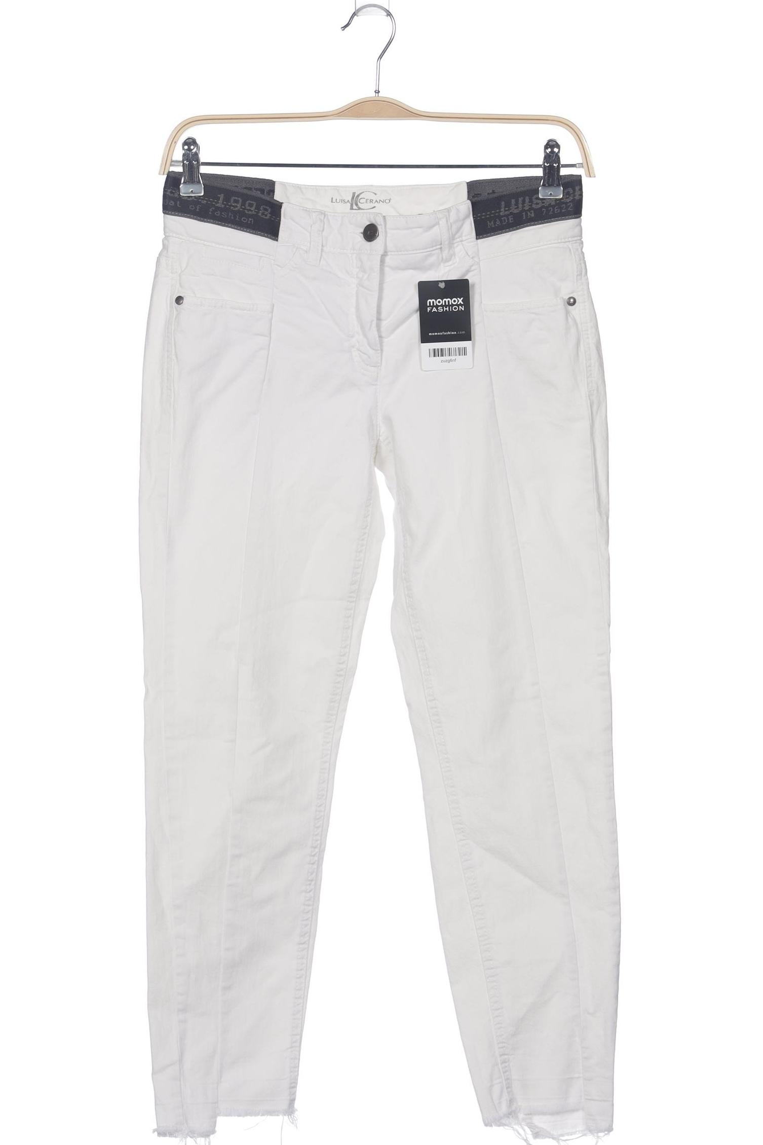 

Luisa Cerano Damen Jeans, weiß, Gr. 38
