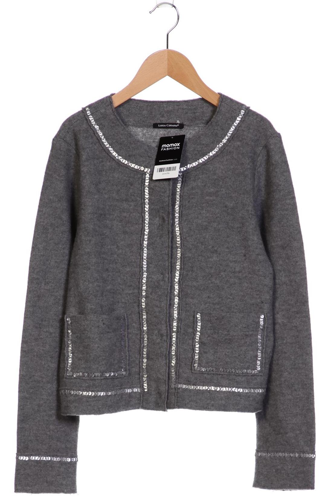 

Luisa Cerano Damen Strickjacke, grau, Gr. 38