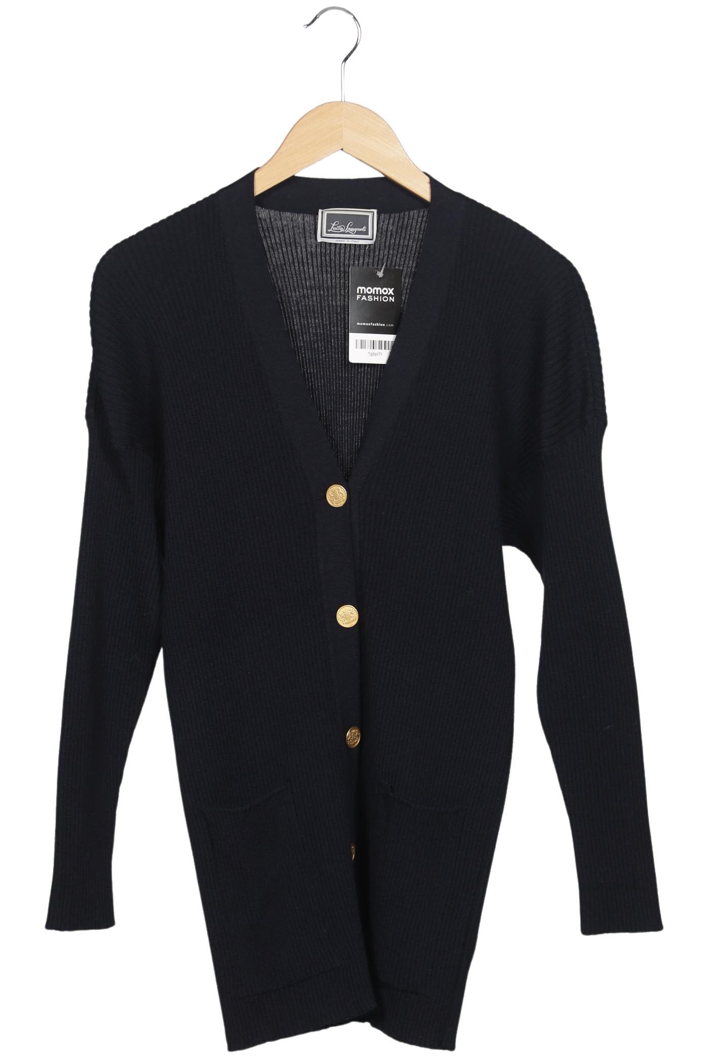 

Luisa Spagnoli Damen Strickjacke, marineblau, Gr. 38