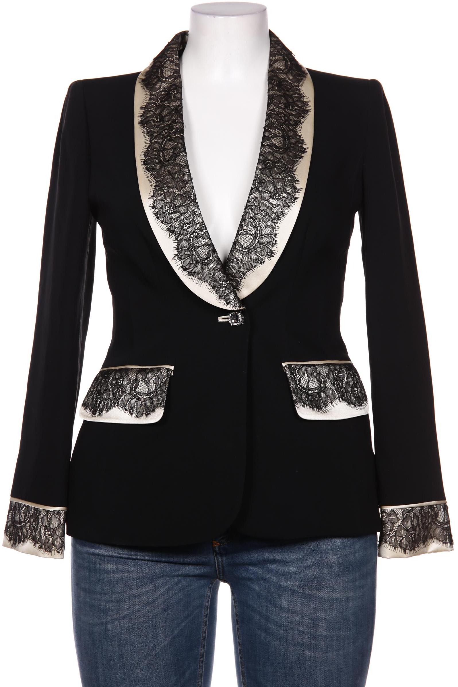

Luisa Spagnoli Damen Blazer, schwarz, Gr. 44