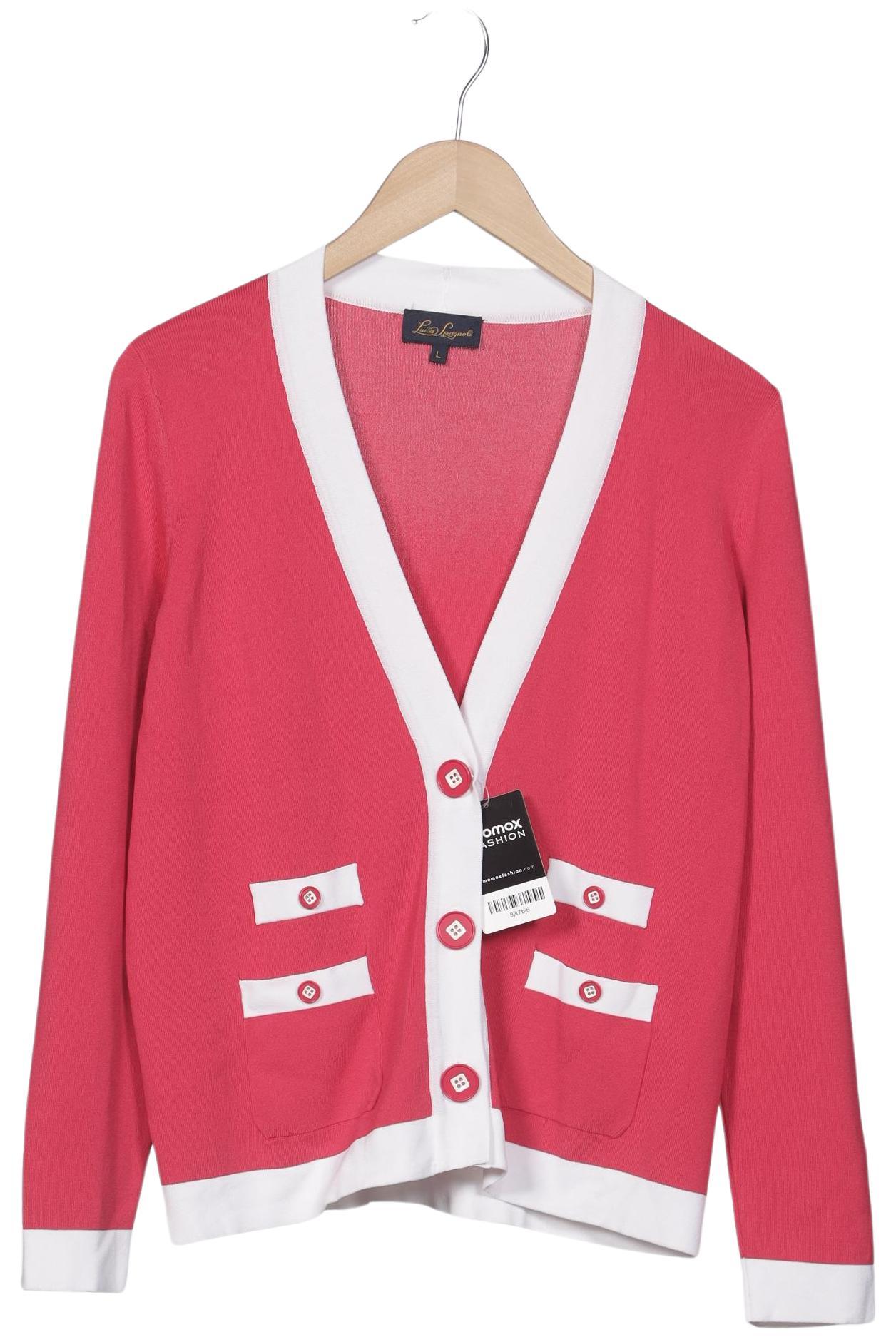 

Luisa Spagnoli Damen Strickjacke, pink, Gr. 42