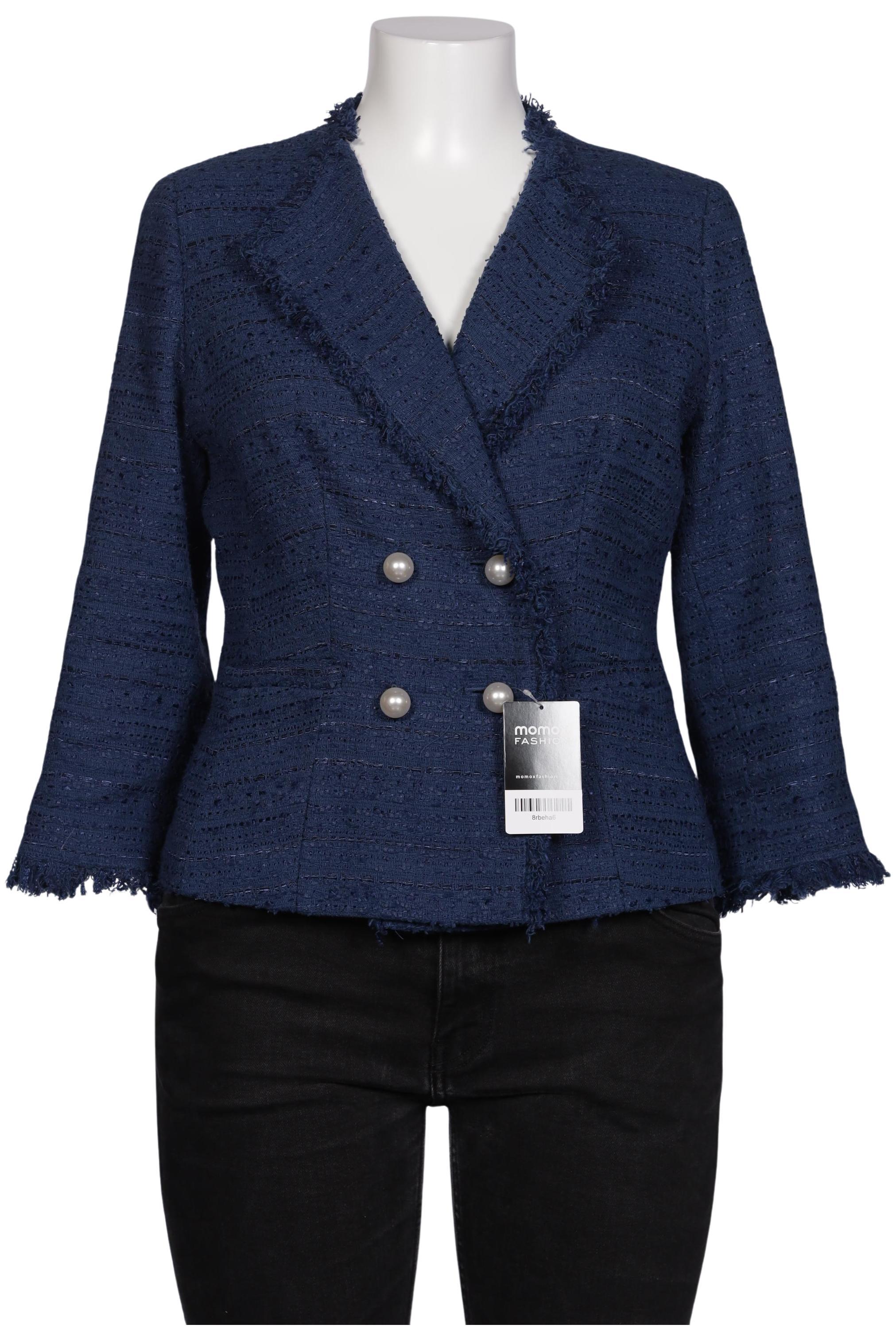 

Luisa Spagnoli Damen Blazer, blau, Gr. 46