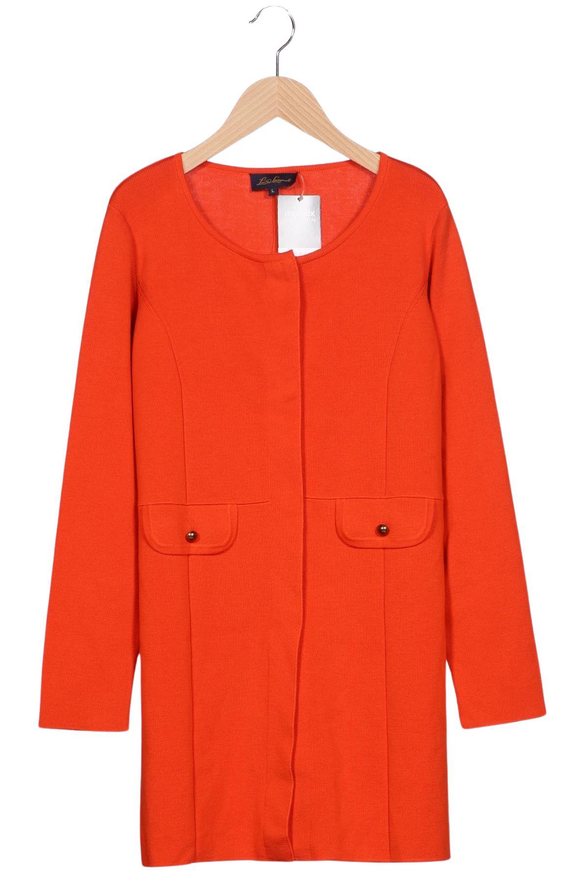 

Luisa Spagnoli Damen Strickjacke, orange, Gr. 42