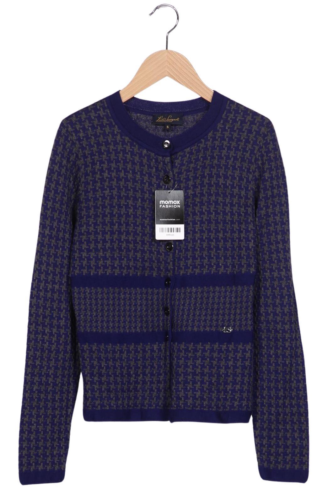 

Luisa Spagnoli Damen Strickjacke, marineblau, Gr. 36