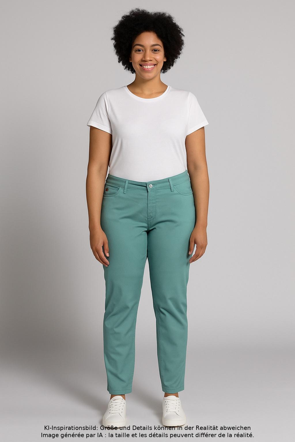 

Luisa Spagnoli Damen Jeans, türkis, Gr. 44