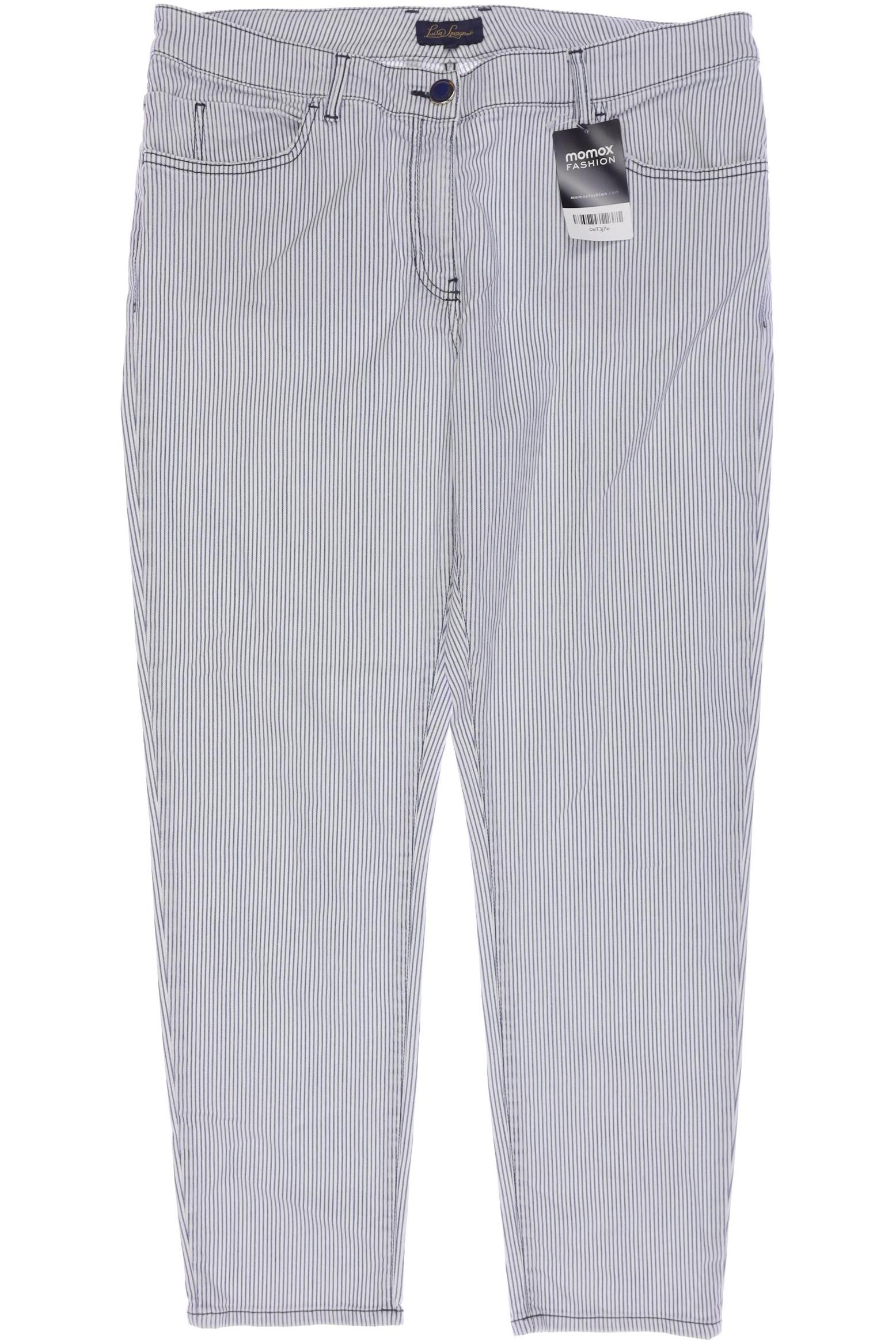 

Luisa Spagnoli Damen Jeans, weiß, Gr. 46