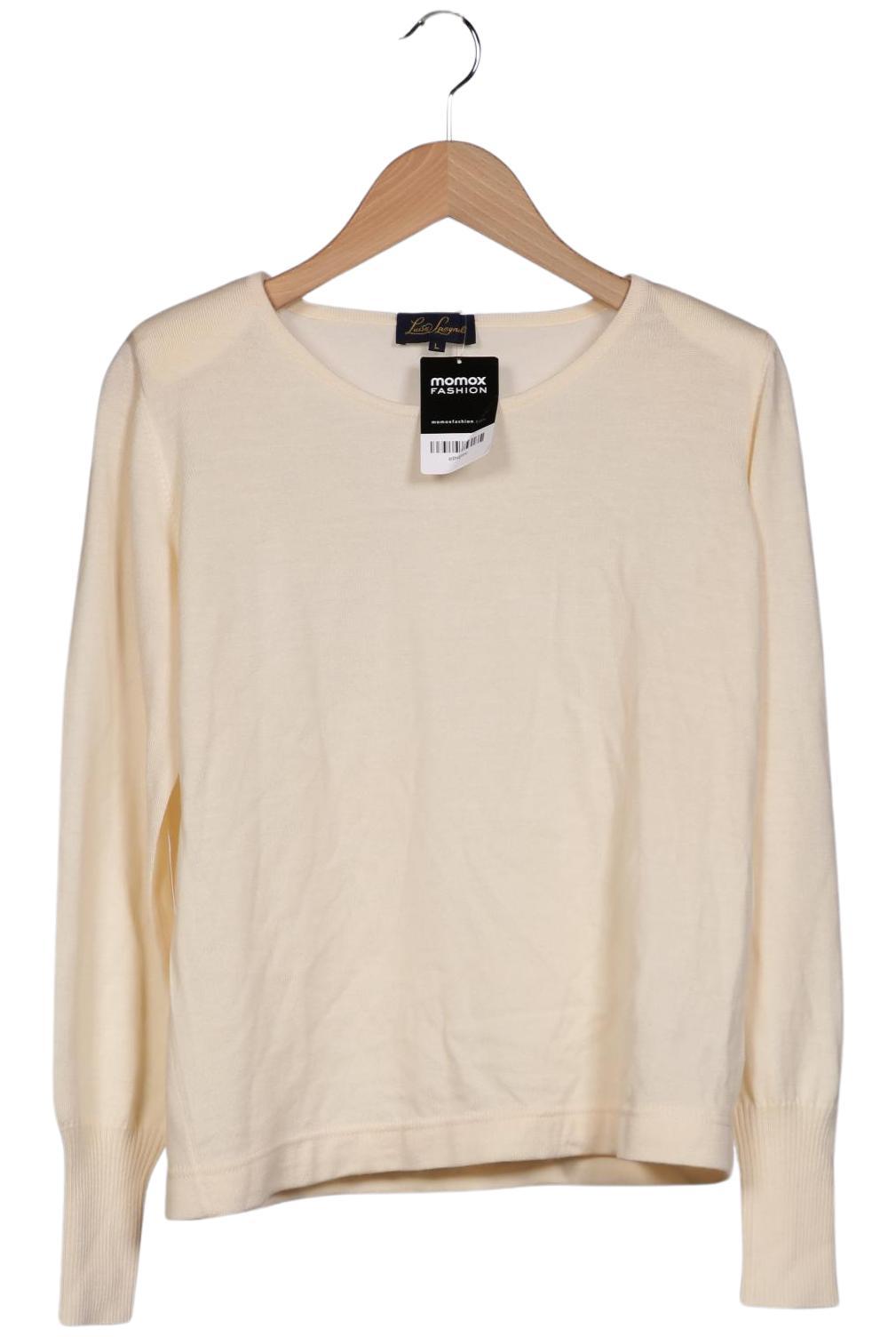 

Luisa Spagnoli Damen Pullover, cremeweiß, Gr. 42