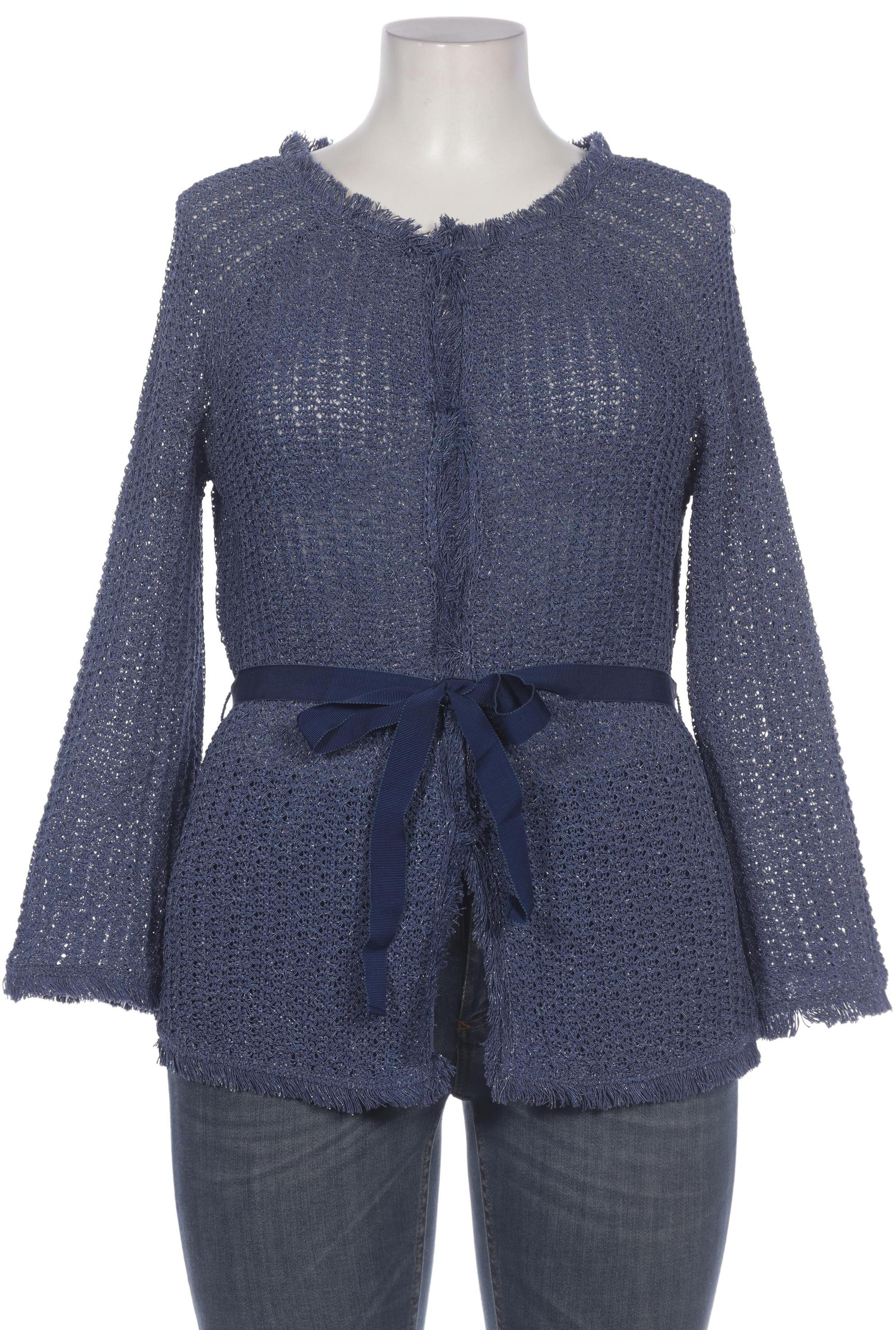 

Luisa Spagnoli Damen Strickjacke, marineblau, Gr. 42