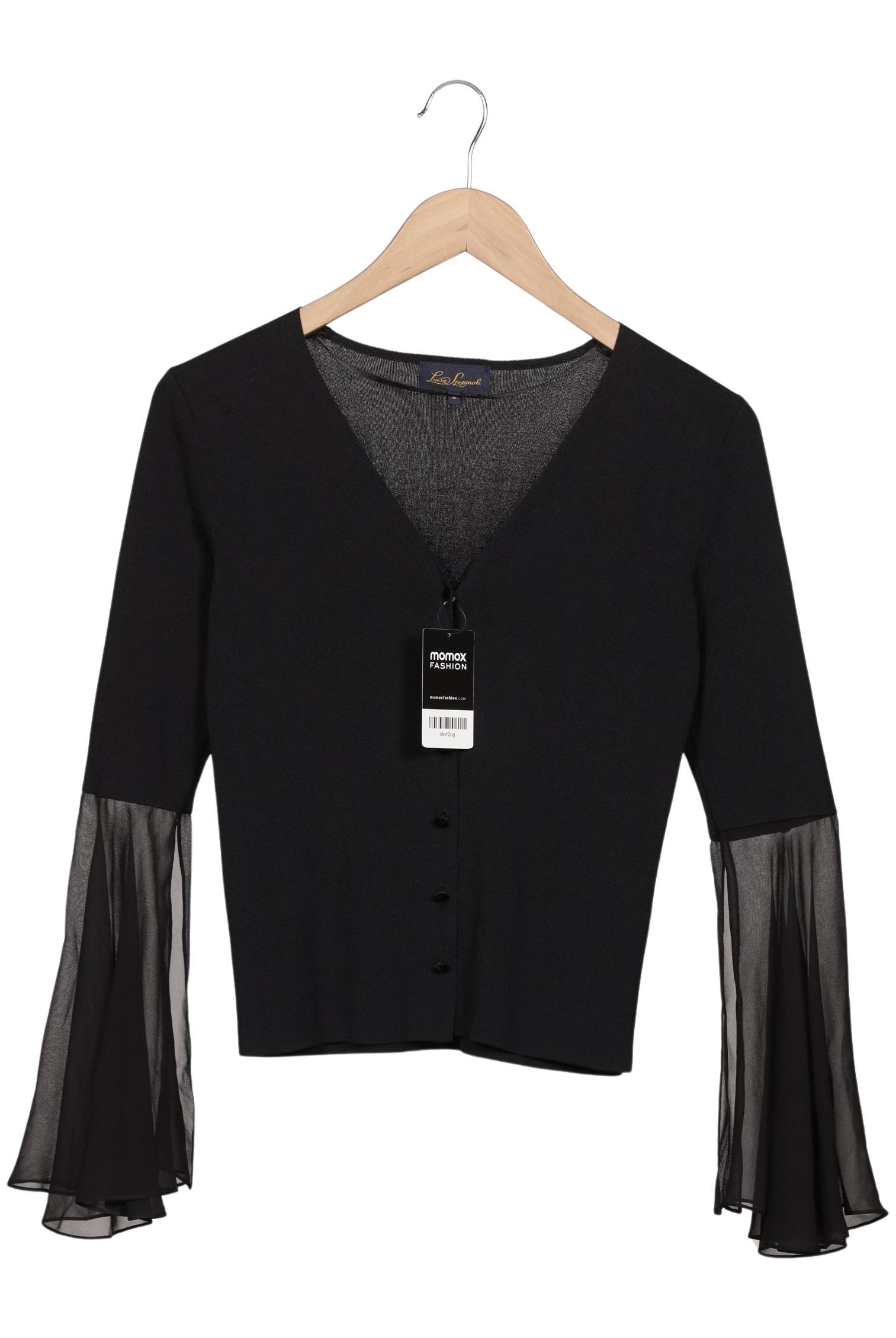 

Luisa Spagnoli Damen Strickjacke, schwarz, Gr. 36