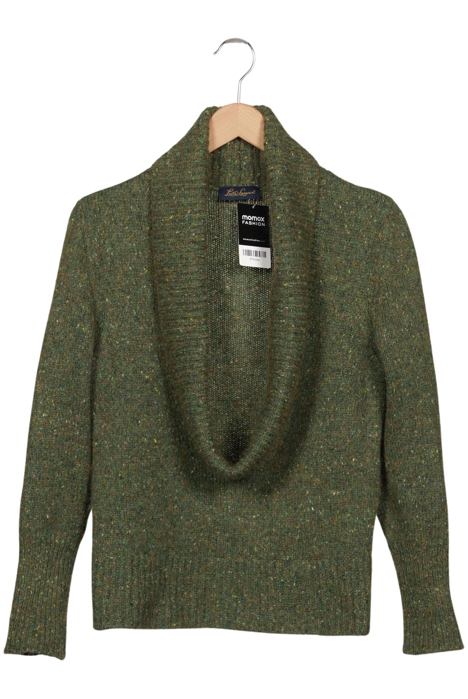 

Luisa Spagnoli Damen Pullover, grün, Gr. 38