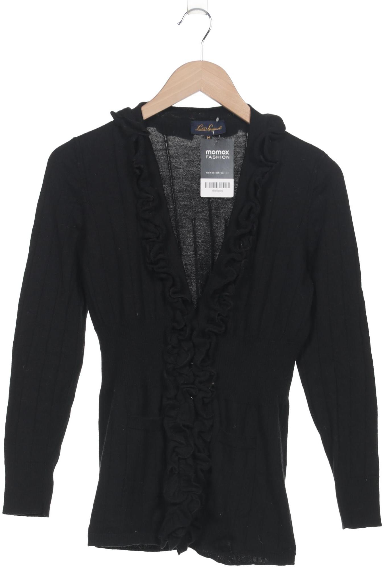

Luisa Spagnoli Damen Strickjacke, schwarz, Gr. 38