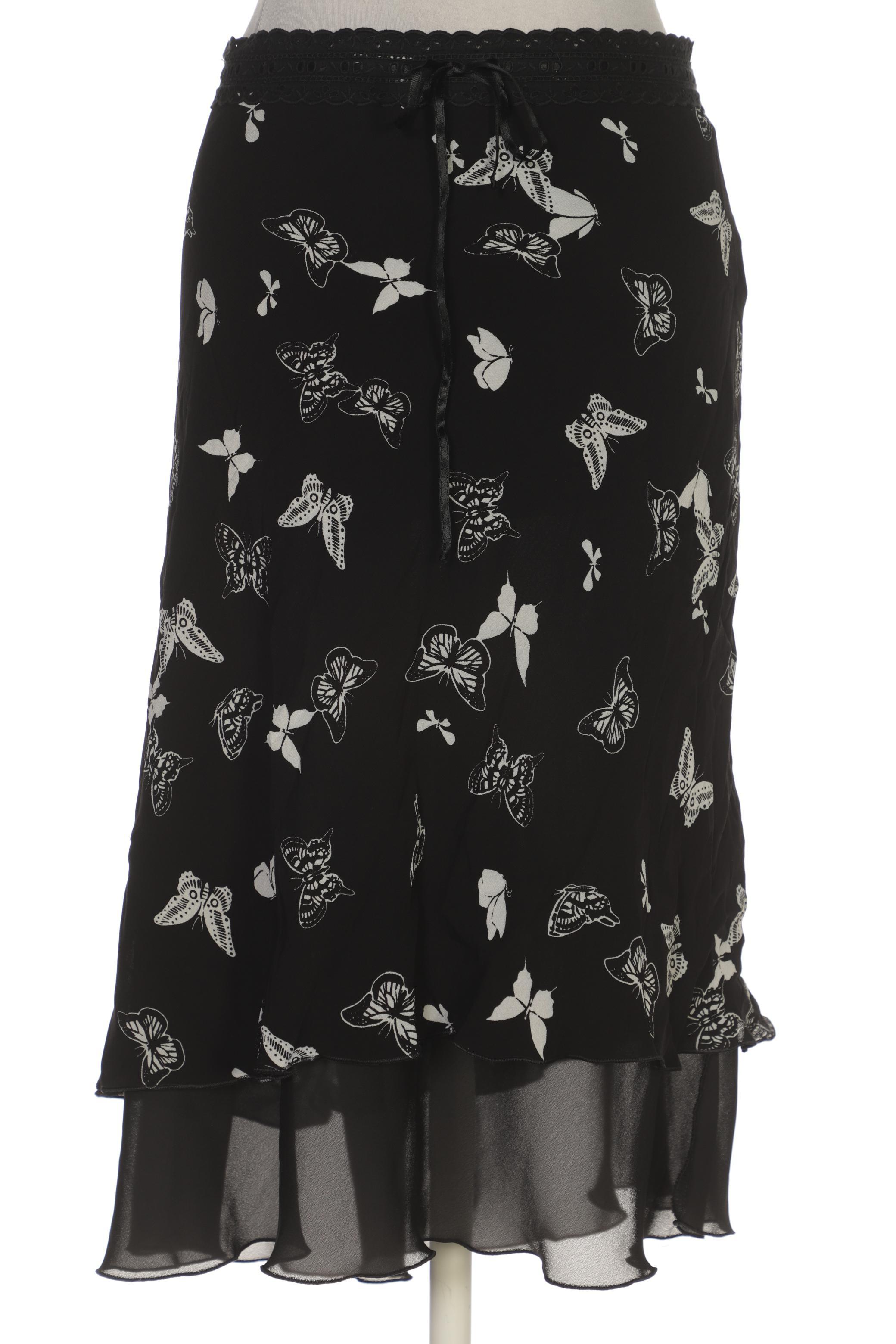 

Luisa Spagnoli Damen Rock, schwarz, Gr. 48