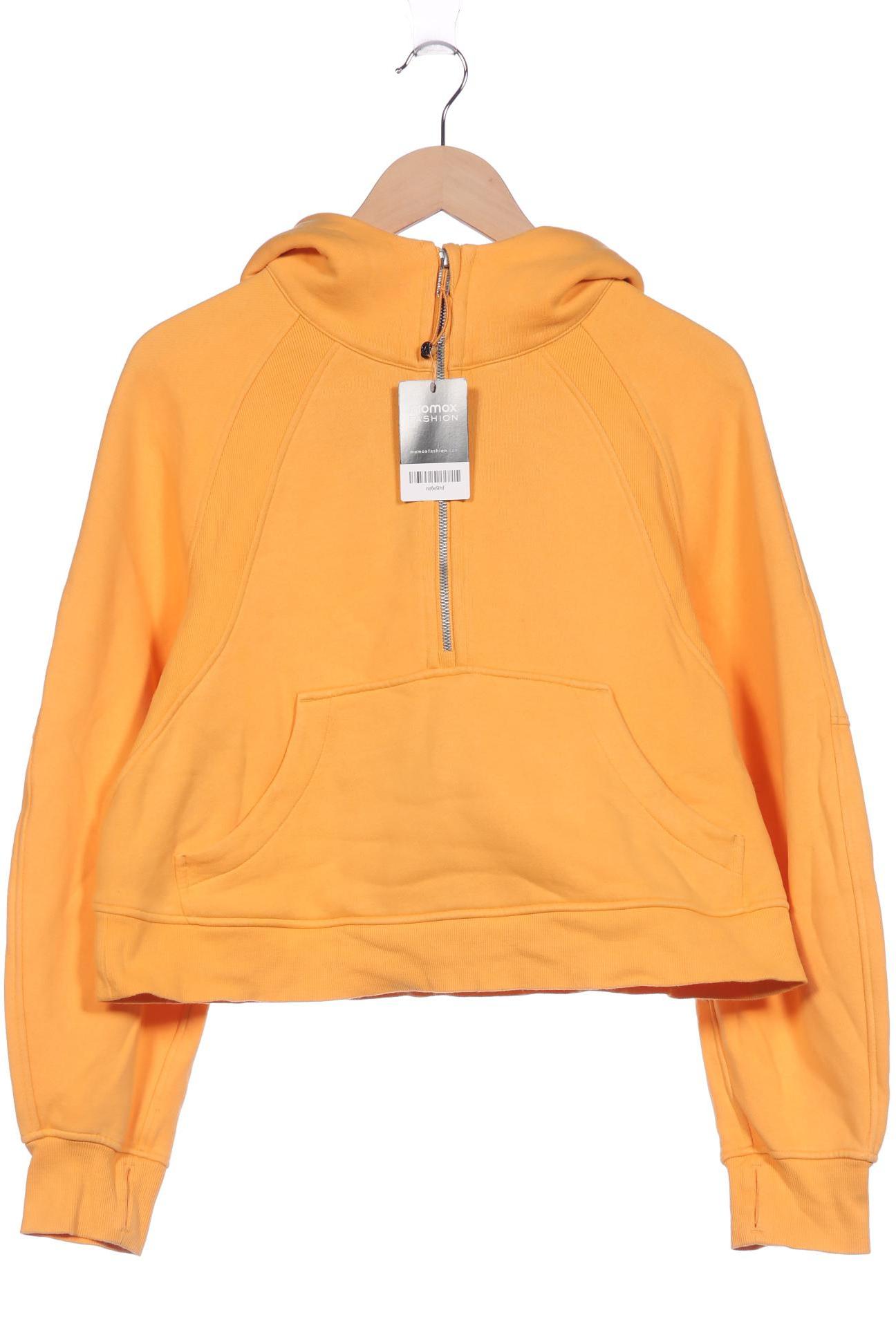

Lululemon Damen Kapuzenpullover, orange, Gr. 38