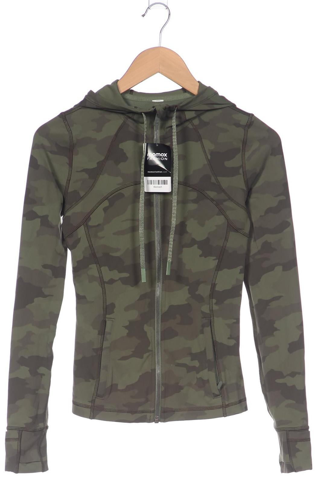 

Lululemon Damen Kapuzenpullover, grün, Gr. 30