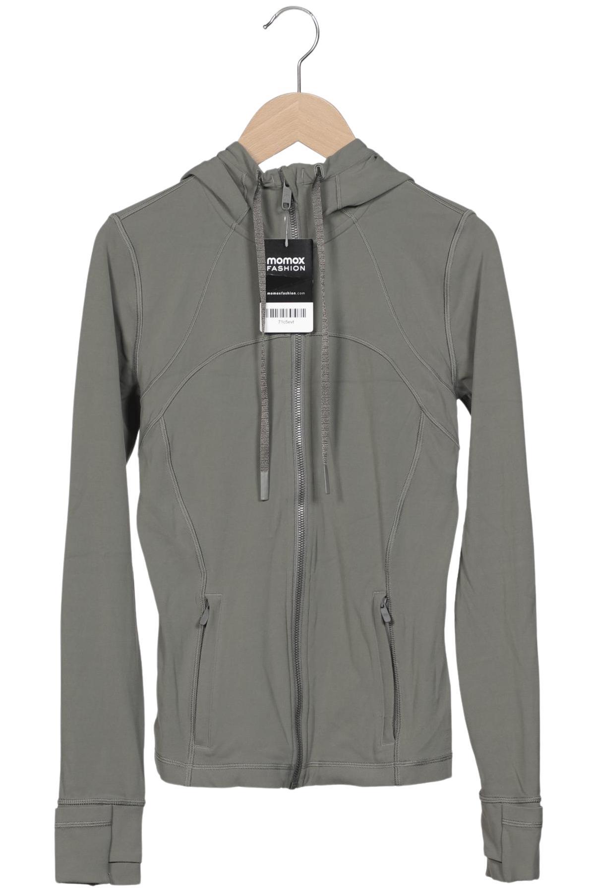 

Lululemon Damen Kapuzenpullover, grau, Gr. 32