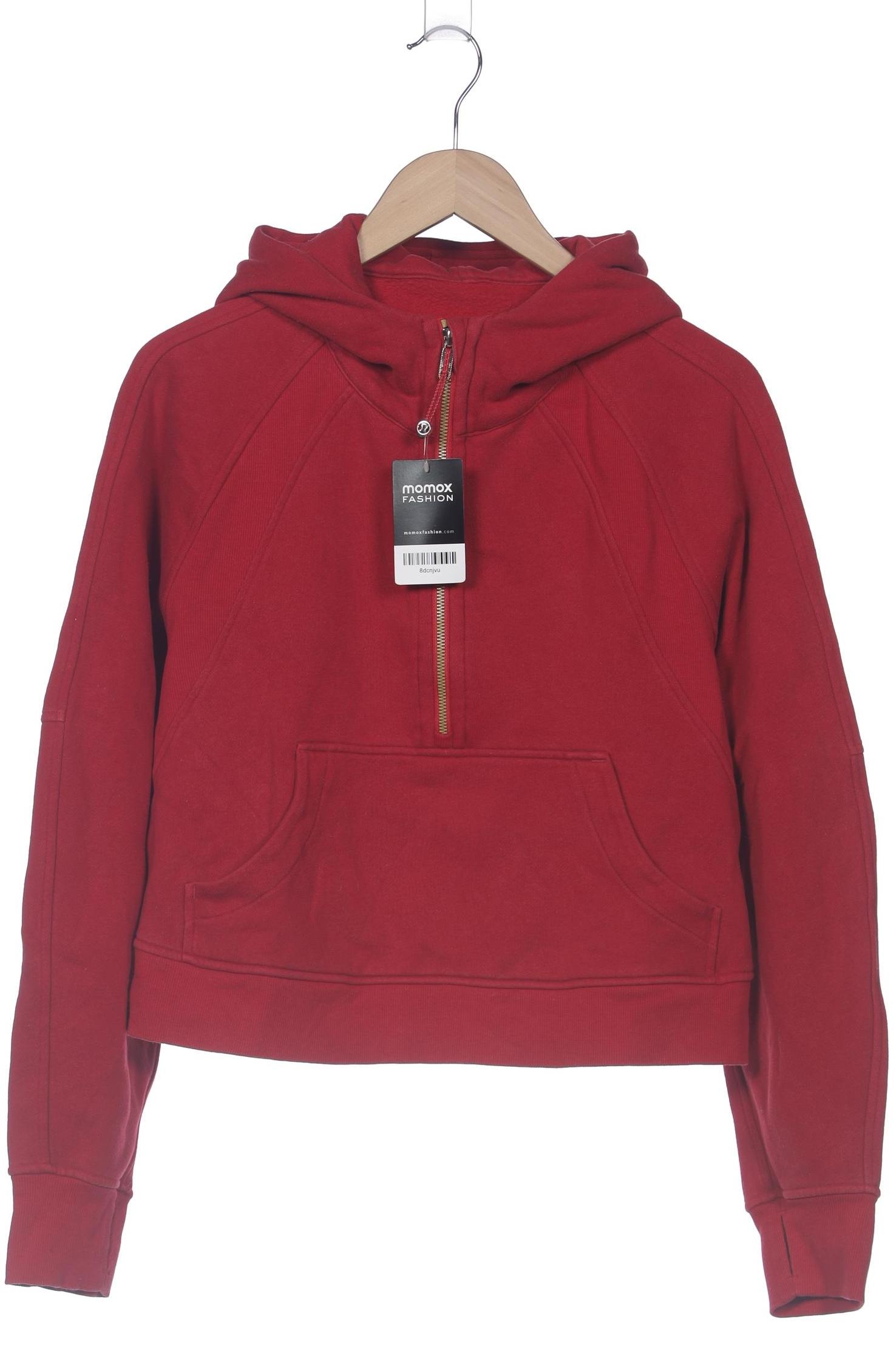 

Lululemon Damen Kapuzenpullover, rot, Gr. 42