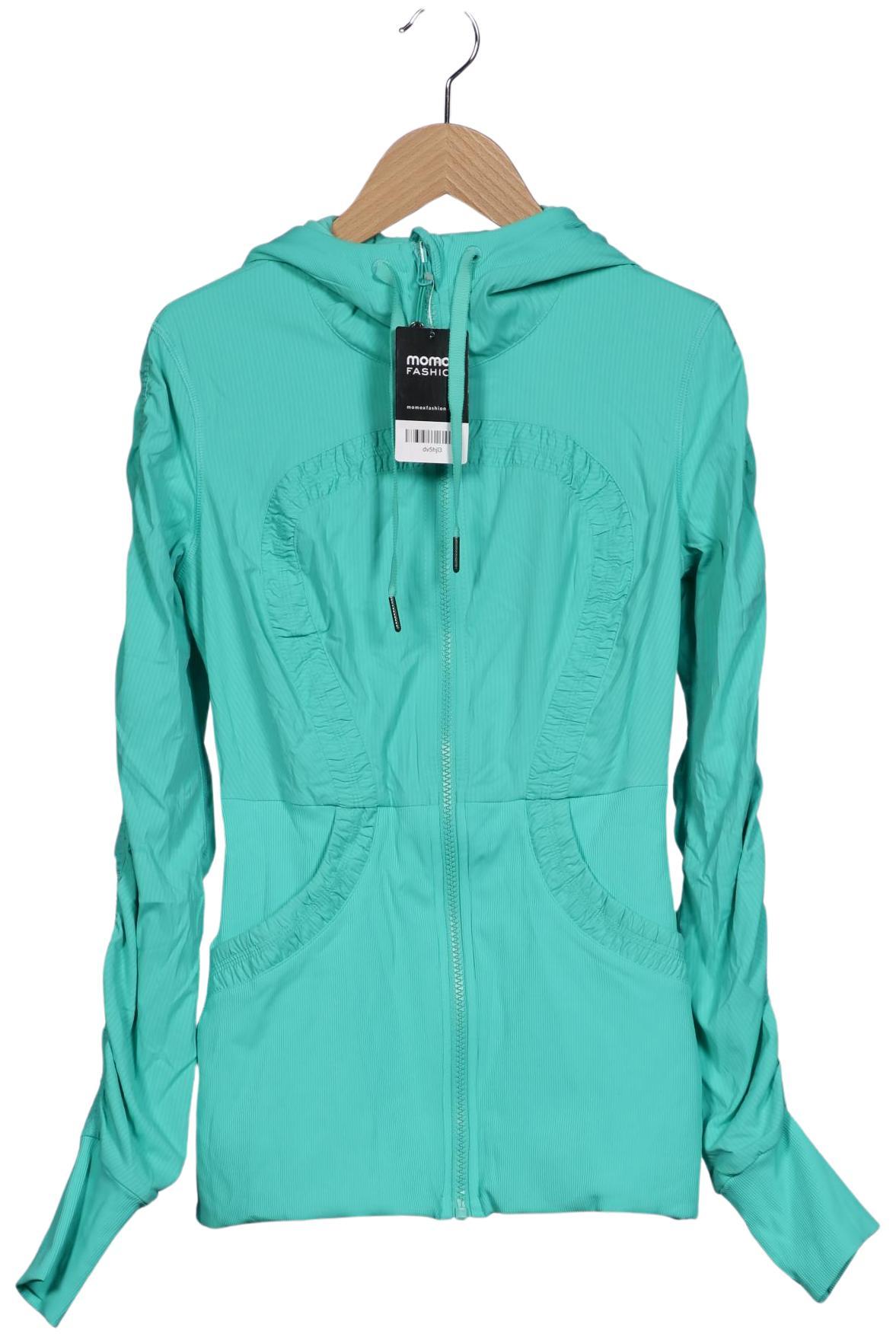 

Lululemon Damen Kapuzenpullover, türkis, Gr. 6