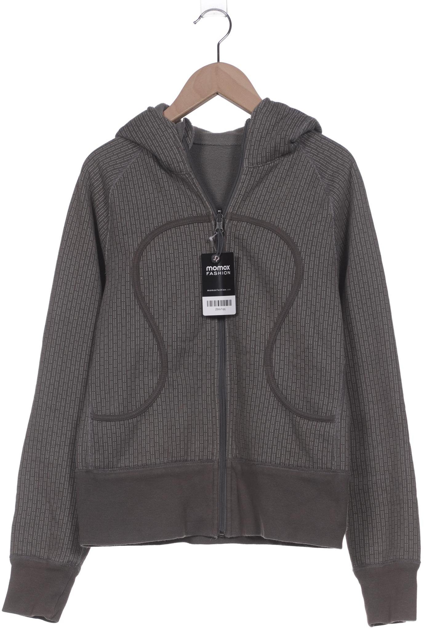 

Lululemon Damen Kapuzenpullover, grau, Gr. 38