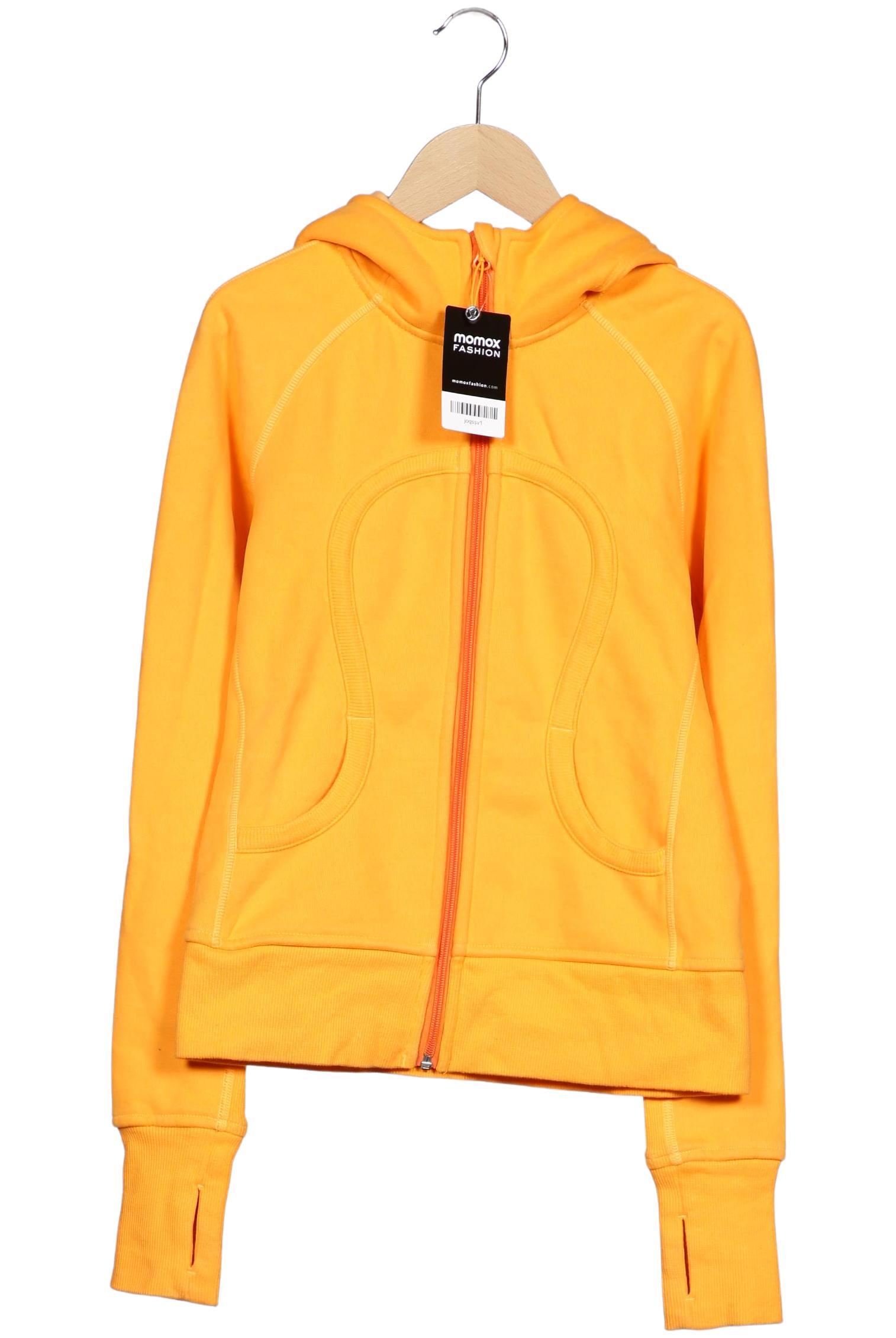 

Lululemon Damen Kapuzenpullover, gelb, Gr. 6