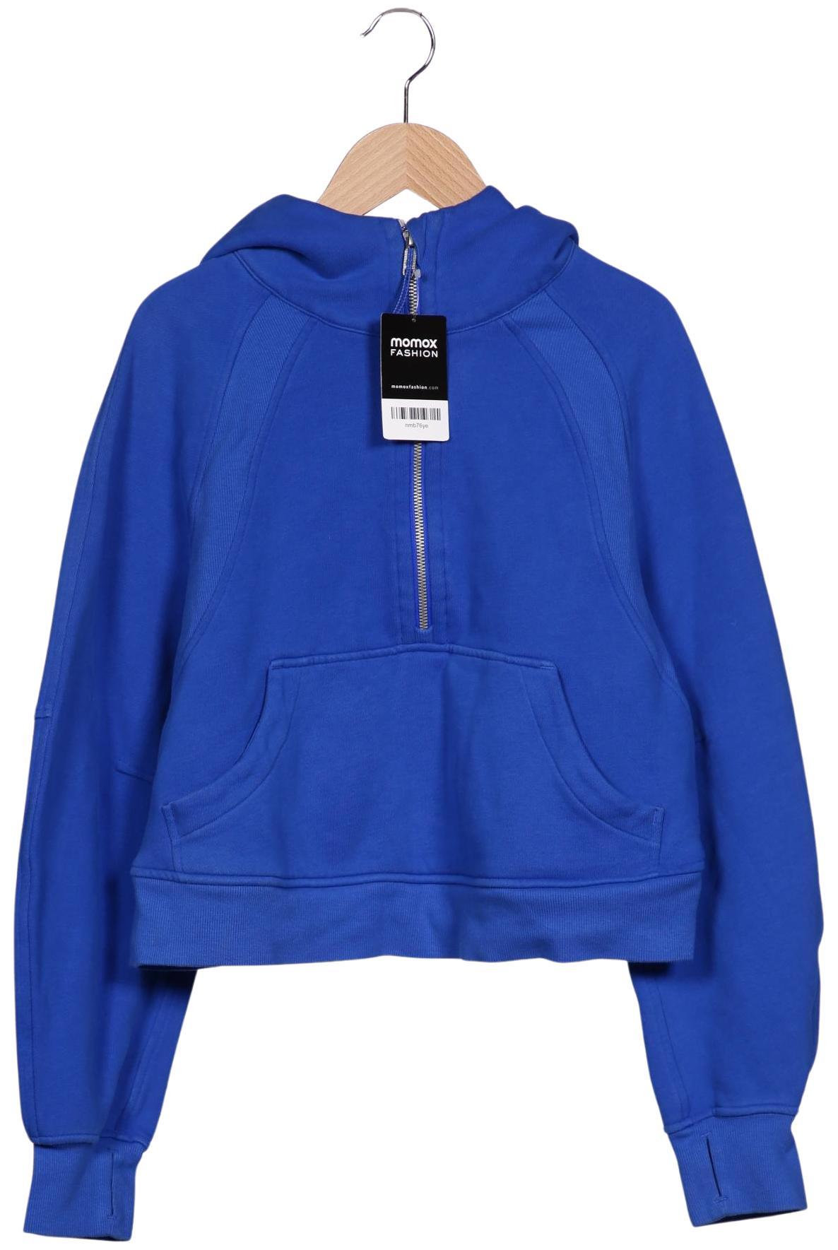 

Lululemon Damen Kapuzenpullover, blau, Gr. 34