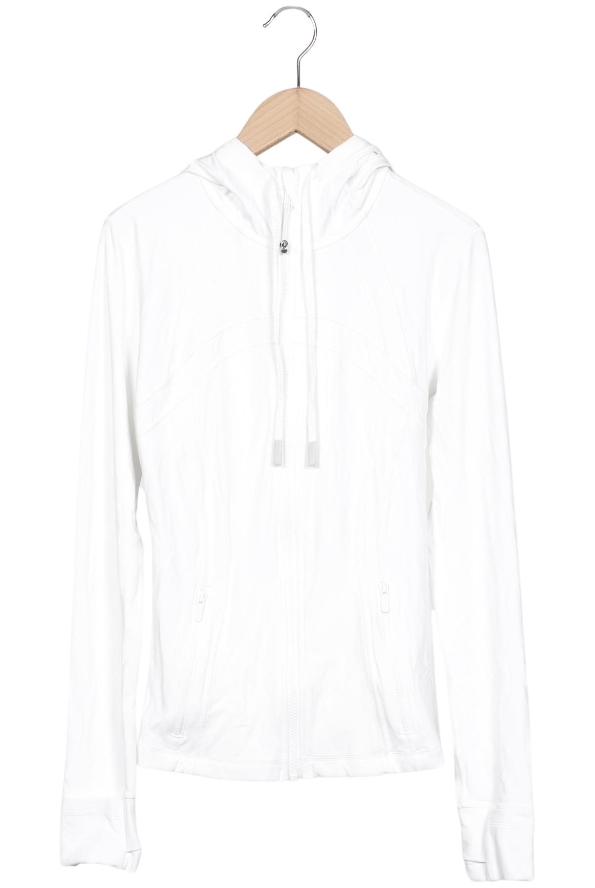 

Lululemon Damen Kapuzenpullover, weiß, Gr. 6