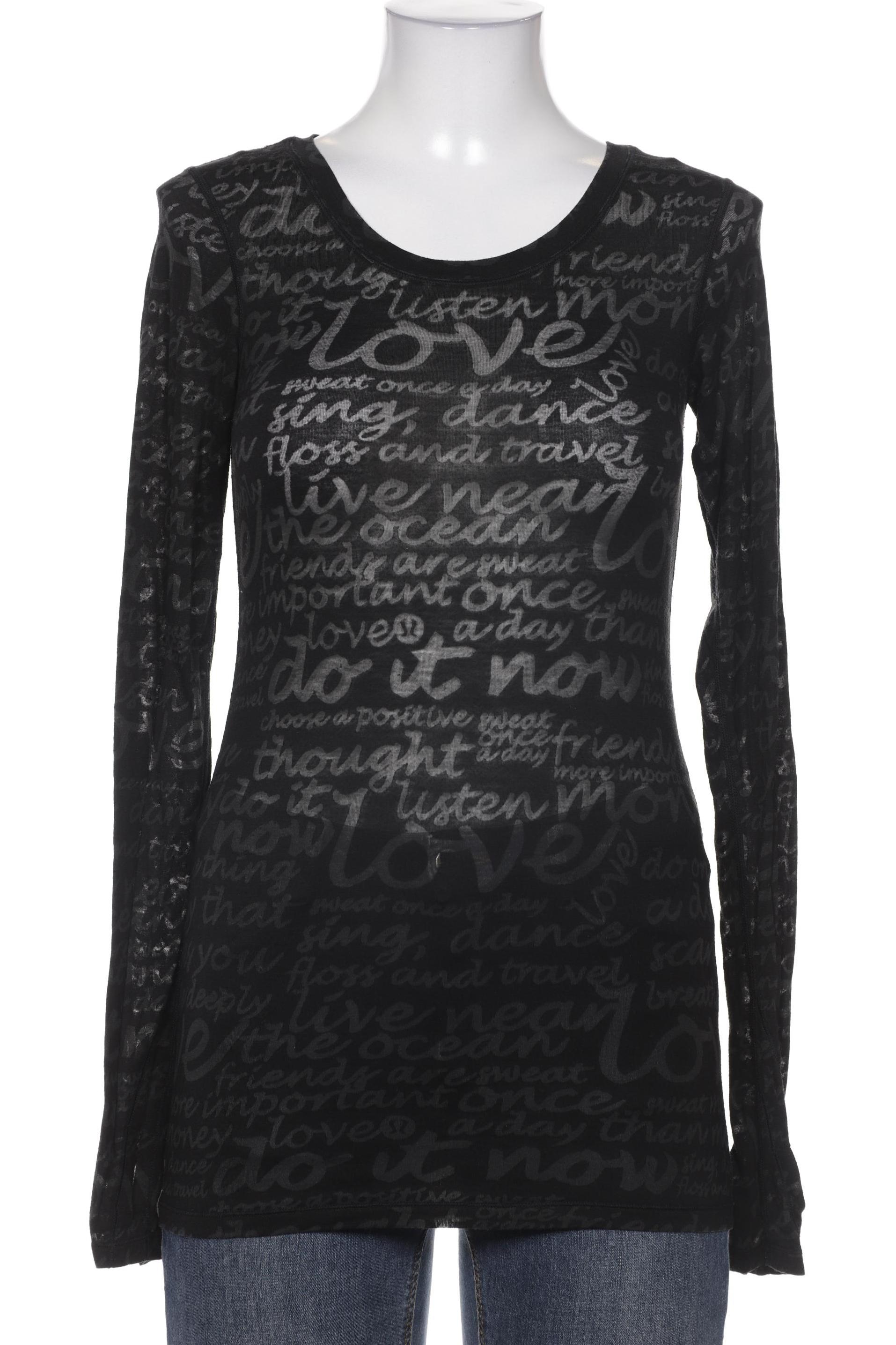 

Lululemon Damen Langarmshirt, schwarz, Gr. 38