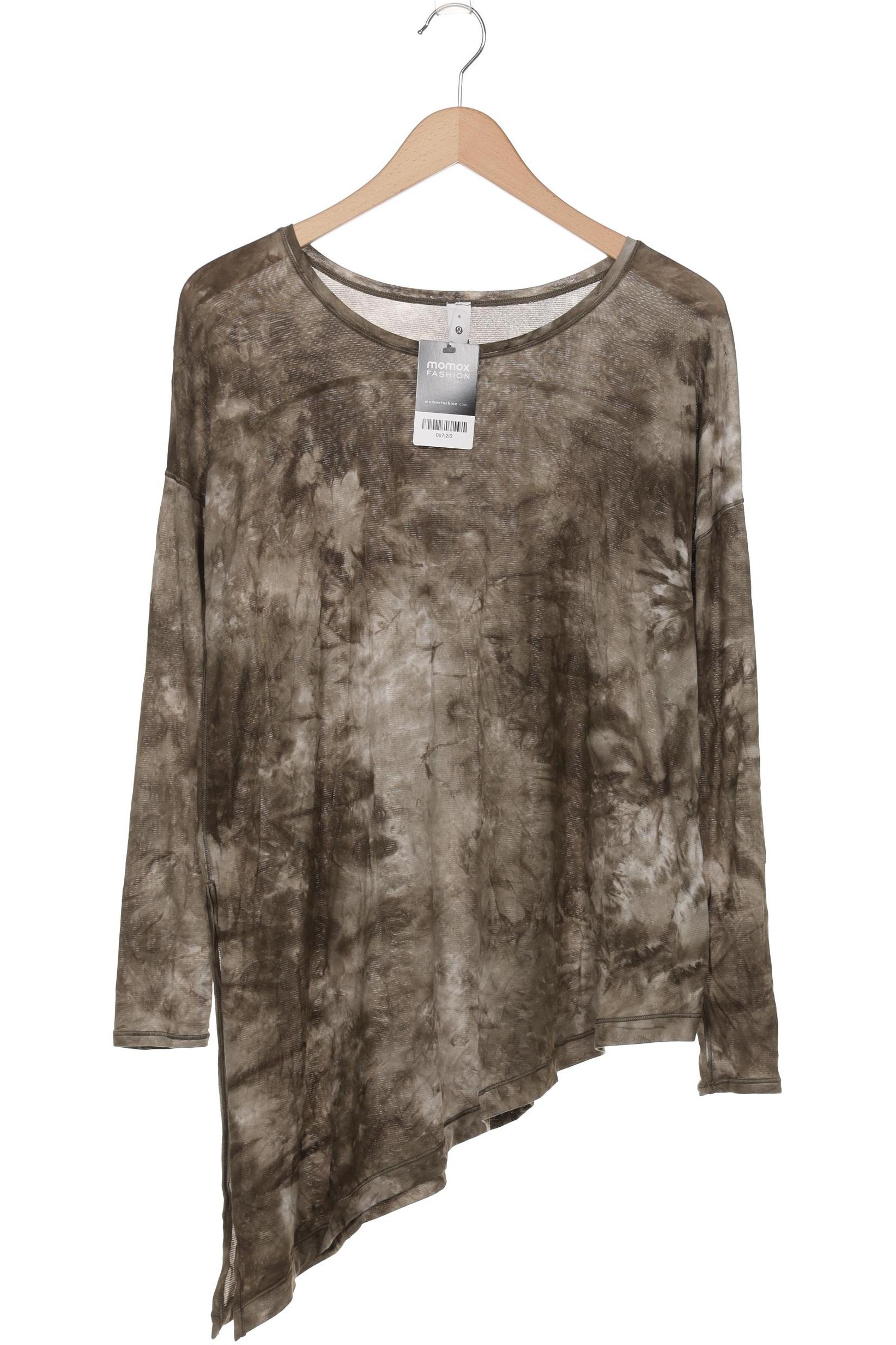

Lululemon Damen Langarmshirt, grün, Gr. 8