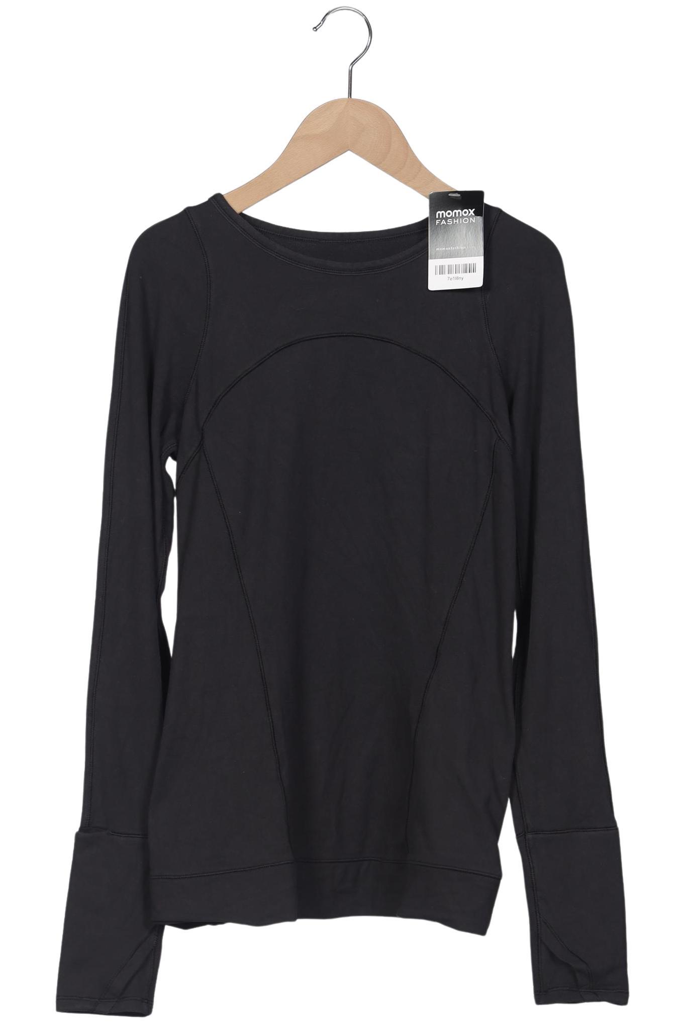 

Lululemon Damen Langarmshirt, schwarz, Gr. 36