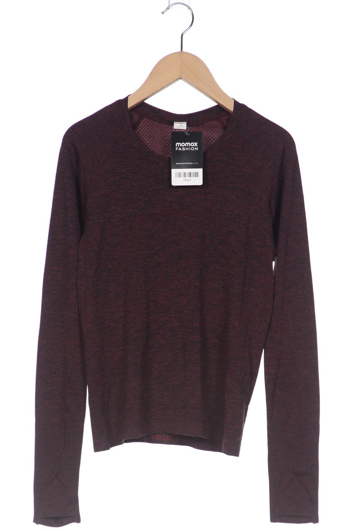 

Lululemon Damen Langarmshirt, bordeaux, Gr. 34