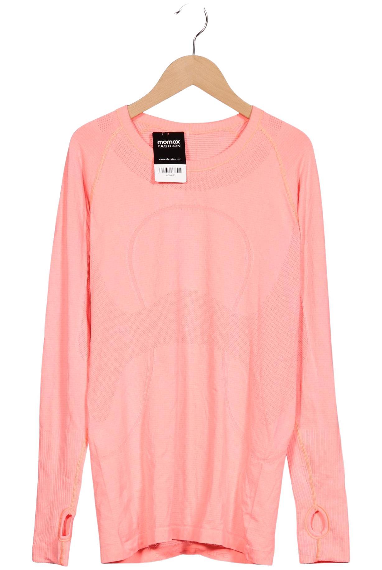 

Lululemon Damen Langarmshirt, orange, Gr. 36