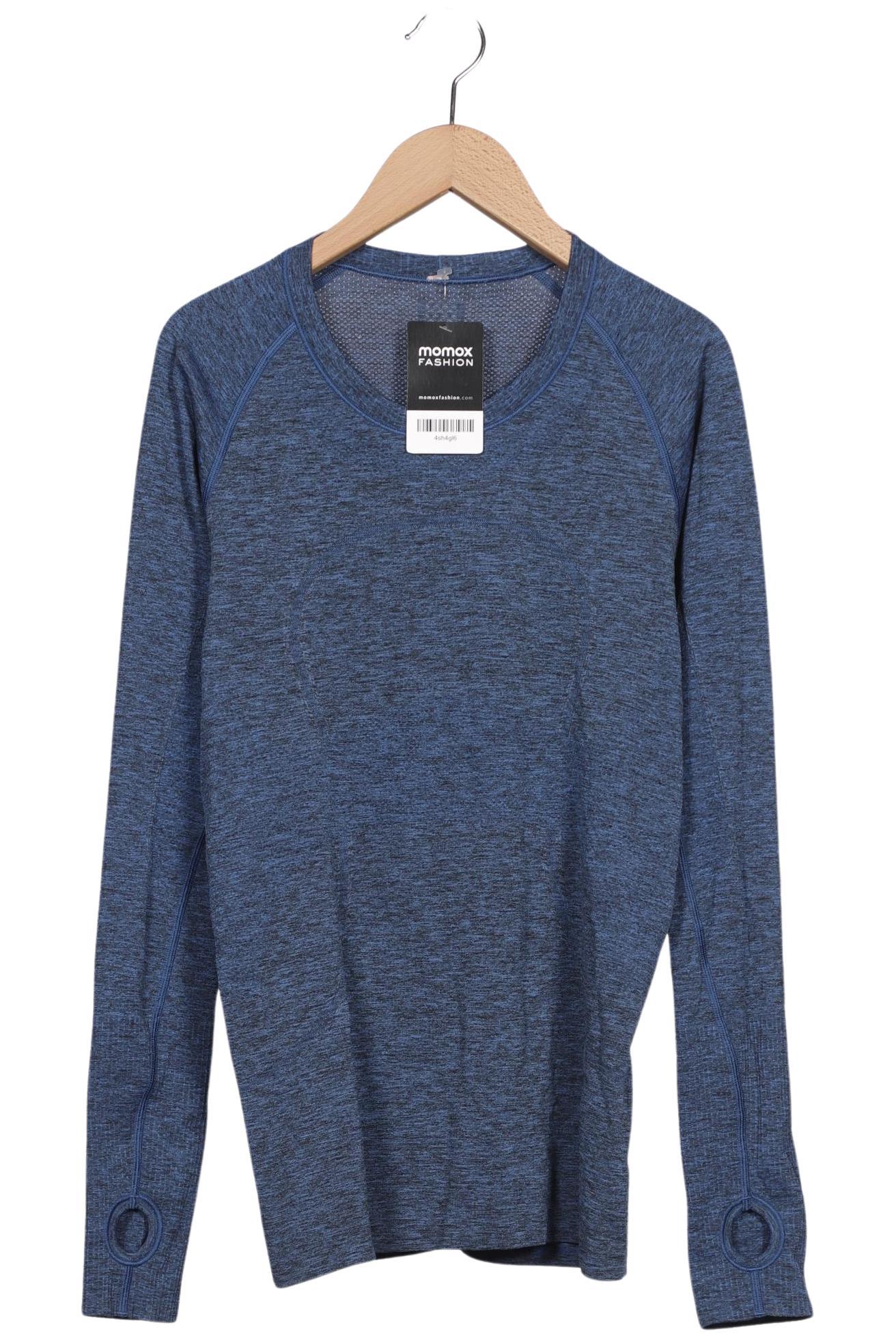 

Lululemon Damen Langarmshirt, blau, Gr. 36