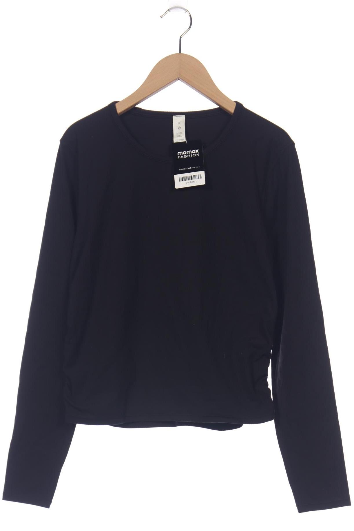 

Lululemon Damen Langarmshirt, schwarz, Gr. 12