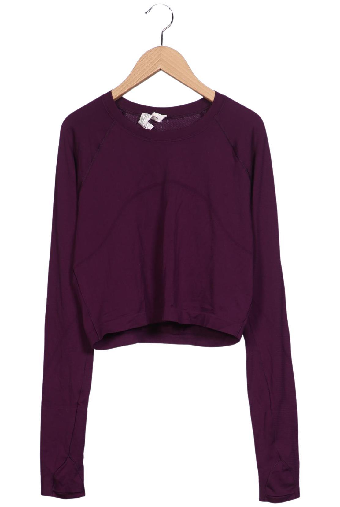

Lululemon Damen Langarmshirt, flieder, Gr. 12