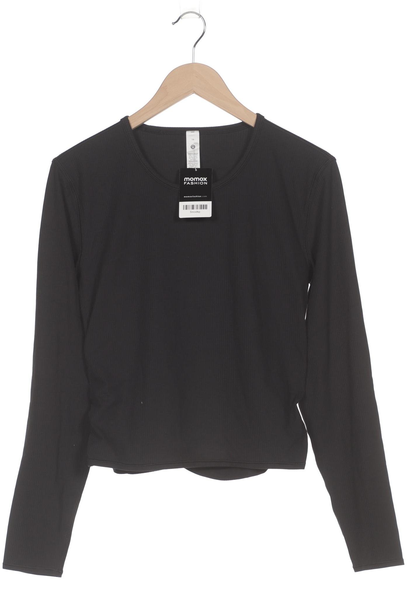

Lululemon Damen Langarmshirt, schwarz, Gr. 14