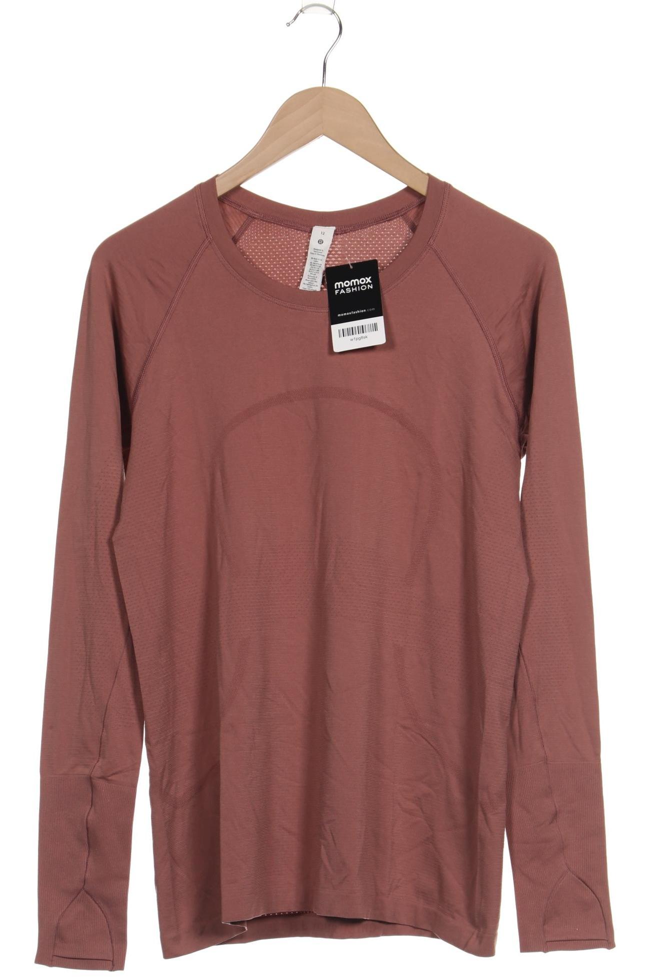 

Lululemon Damen Langarmshirt, pink, Gr. 12