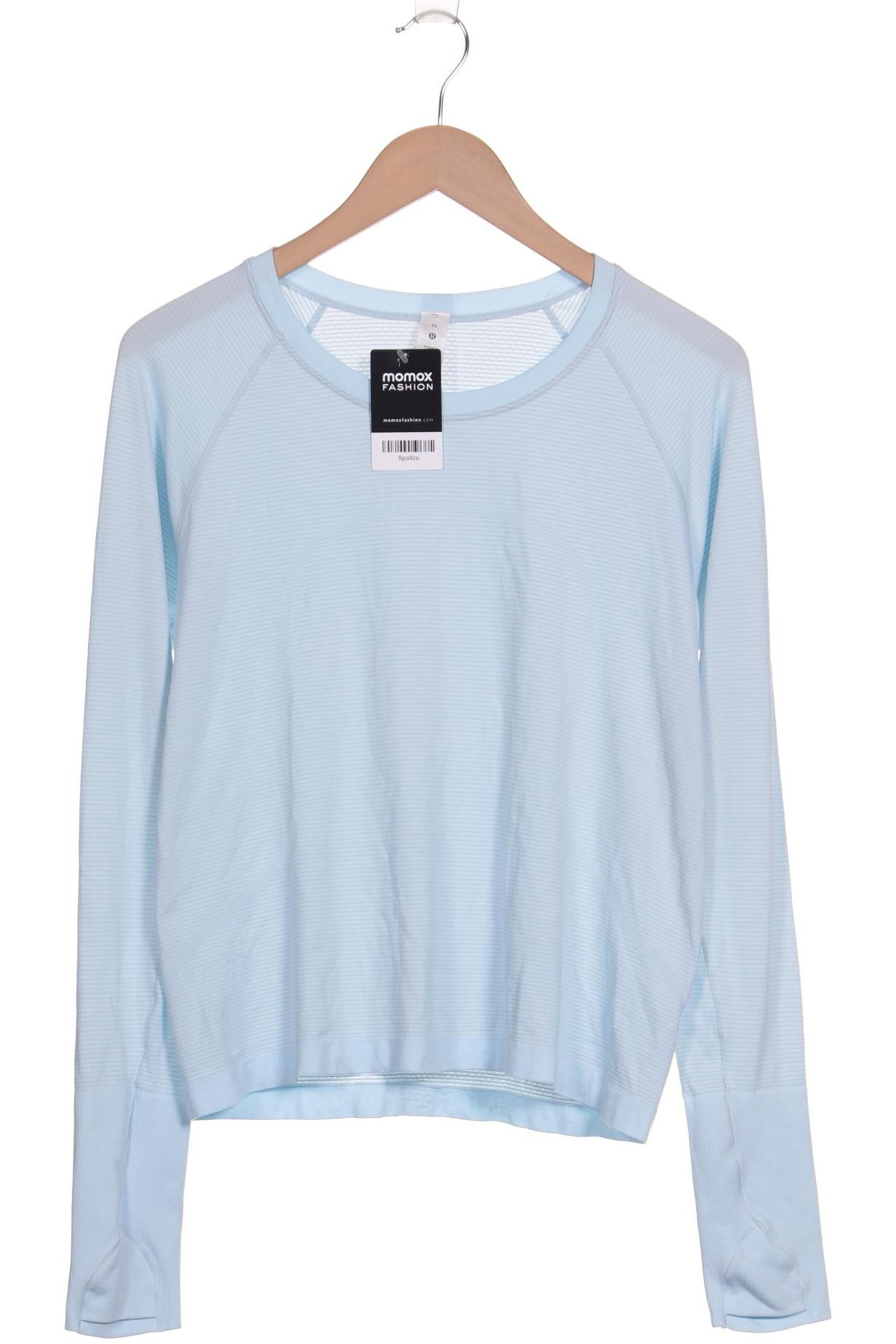 

Lululemon Damen Langarmshirt, hellblau, Gr. 12