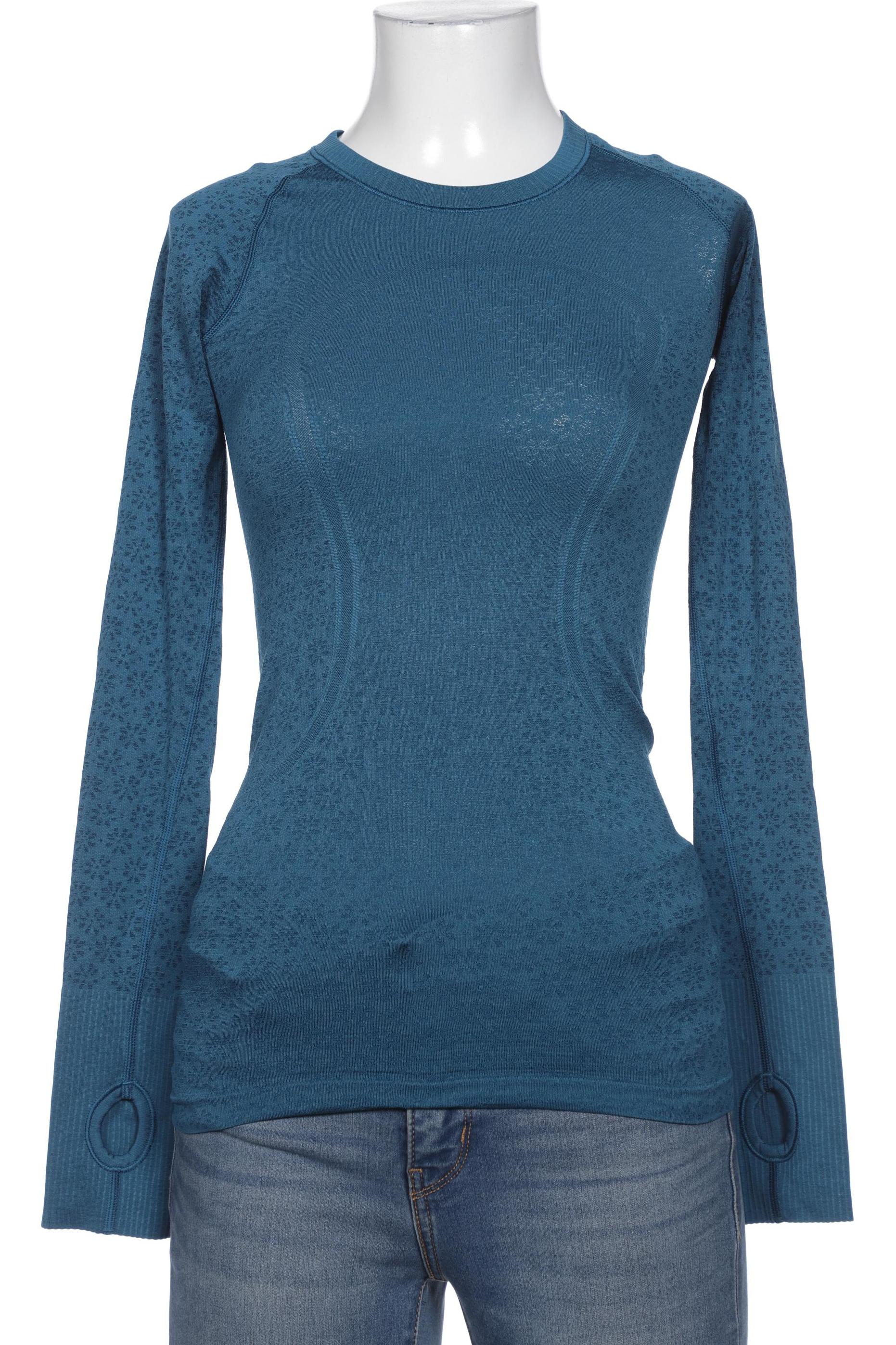 

Lululemon Damen Langarmshirt, blau