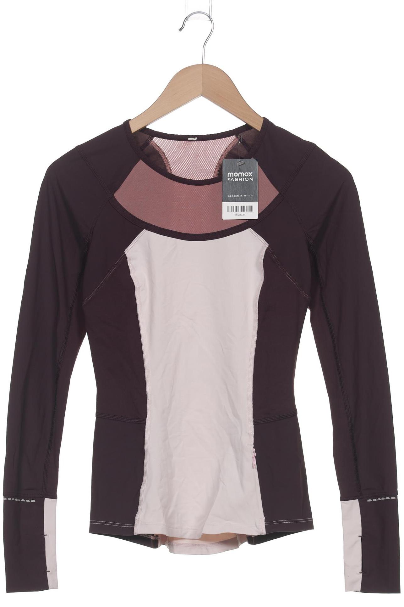 

Lululemon Damen Langarmshirt, bordeaux, Gr. 30