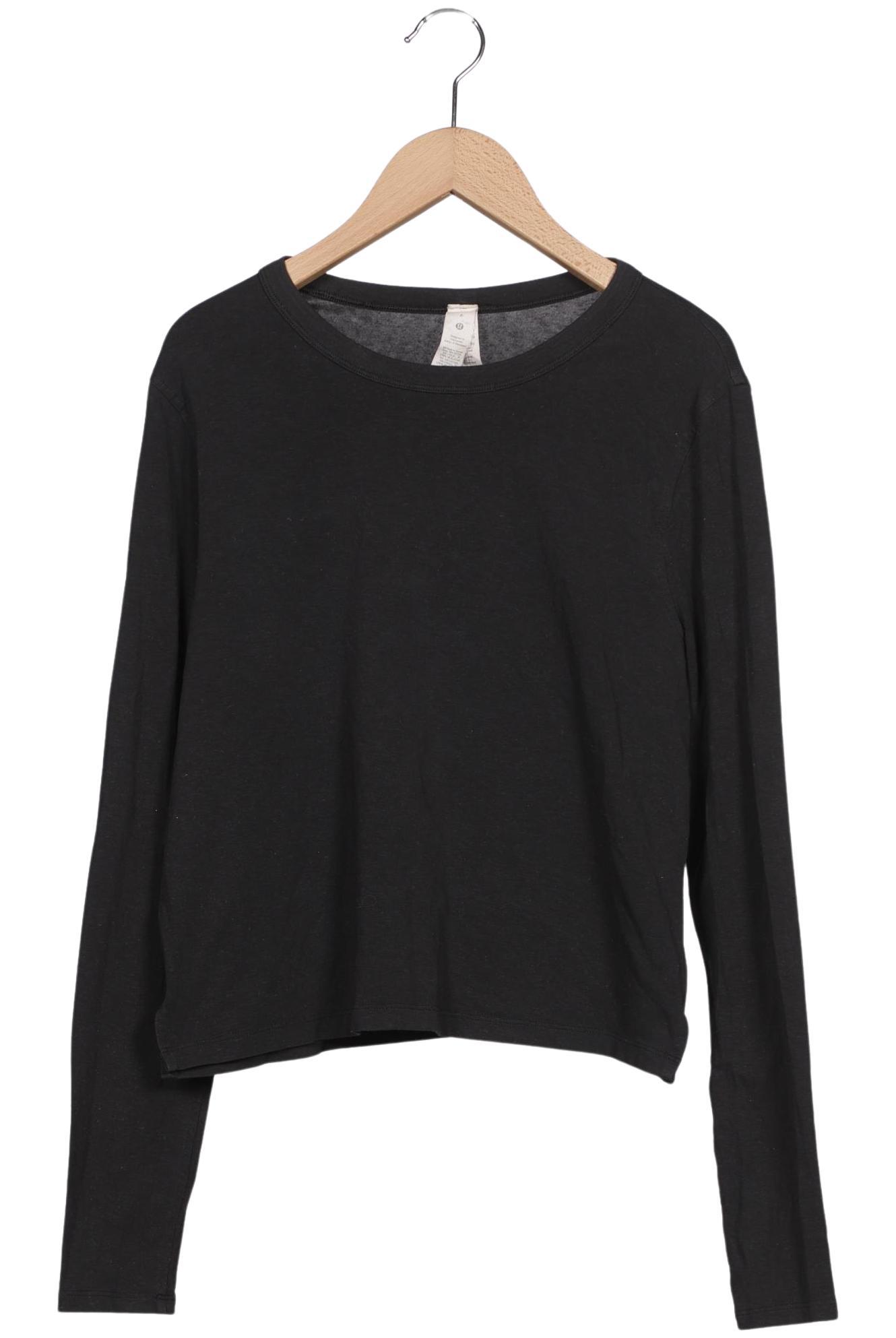 

Lululemon Damen Langarmshirt, schwarz, Gr. 6