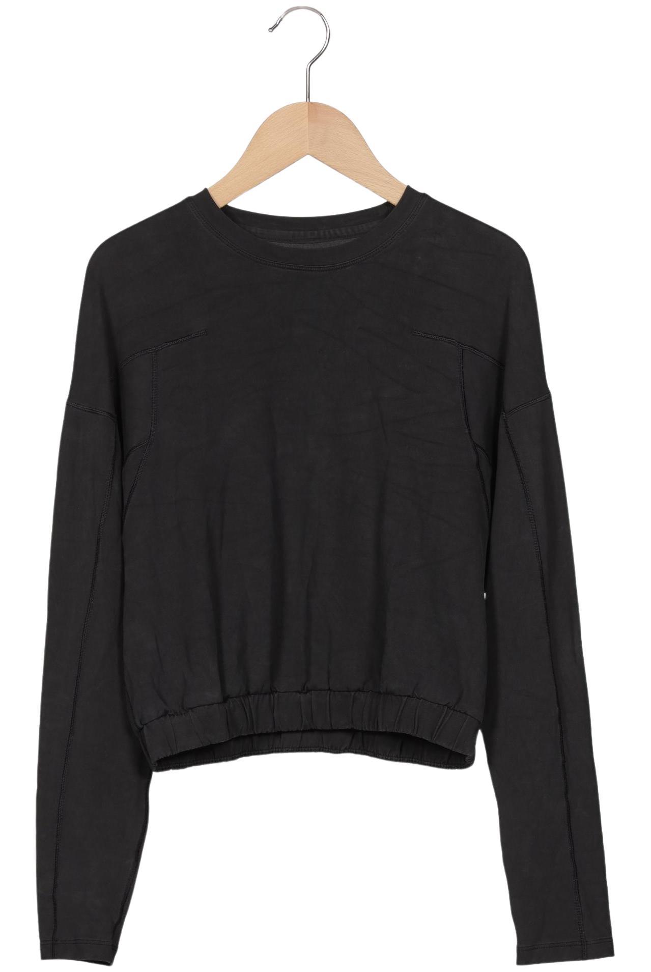 

Lululemon Damen Langarmshirt, schwarz, Gr. 38