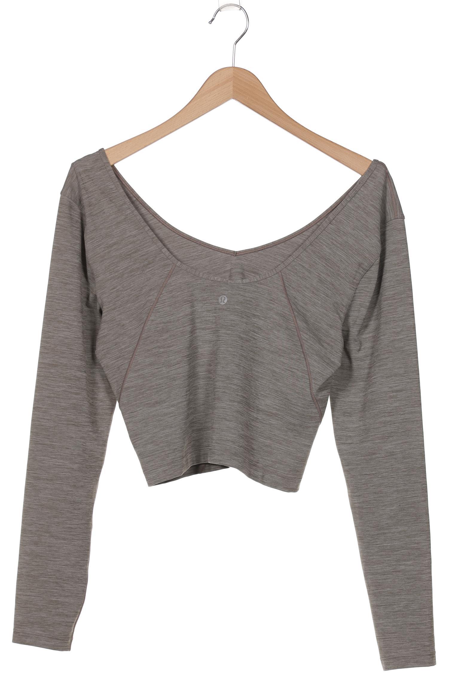

Lululemon Damen Langarmshirt, grün, Gr. 38