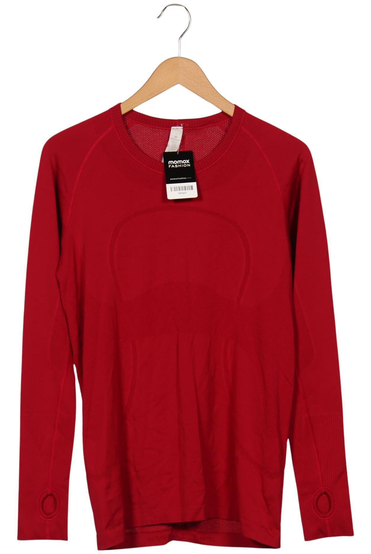 

Lululemon Damen Langarmshirt, pink, Gr. 12