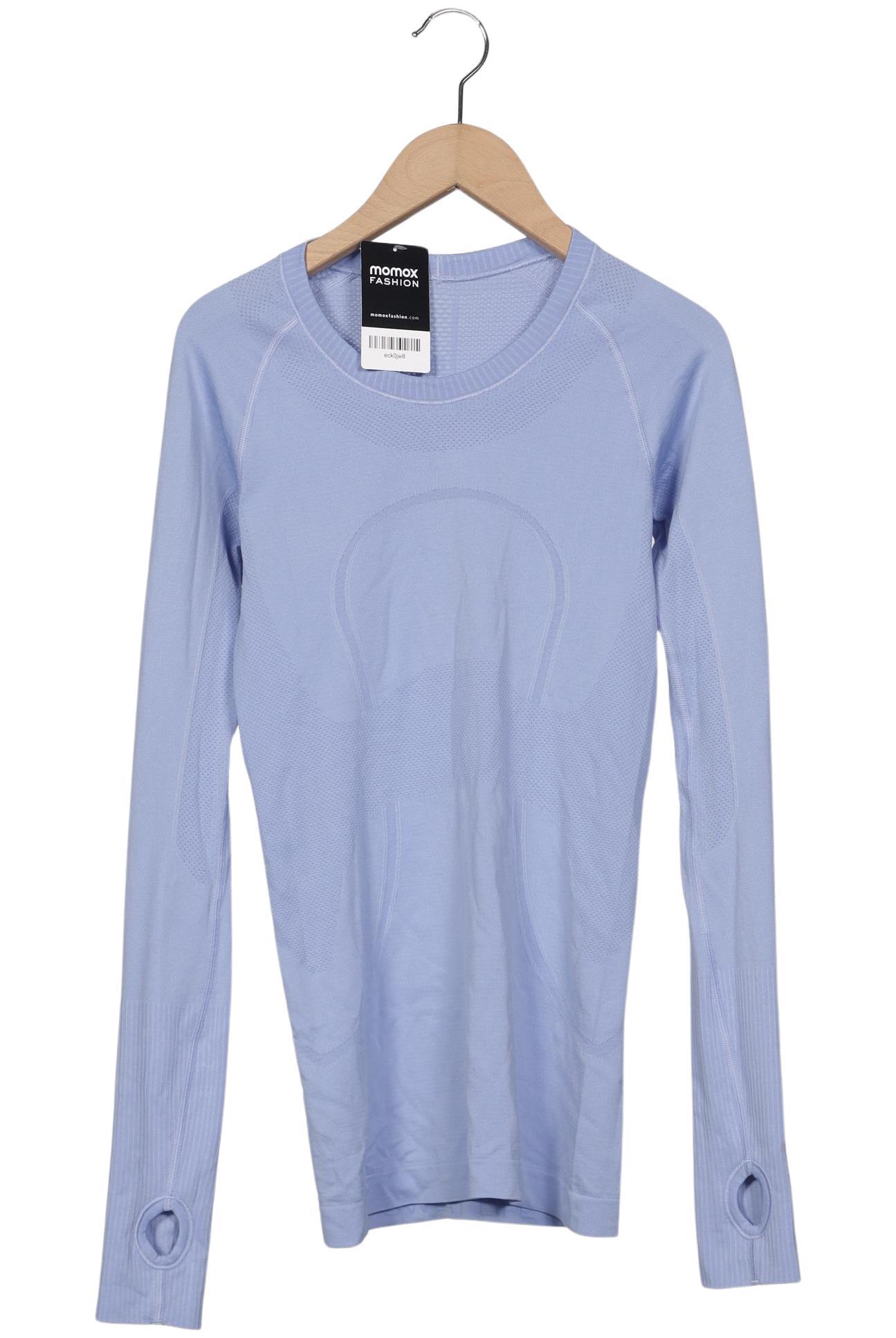 

Lululemon Damen Langarmshirt, hellblau, Gr. 4