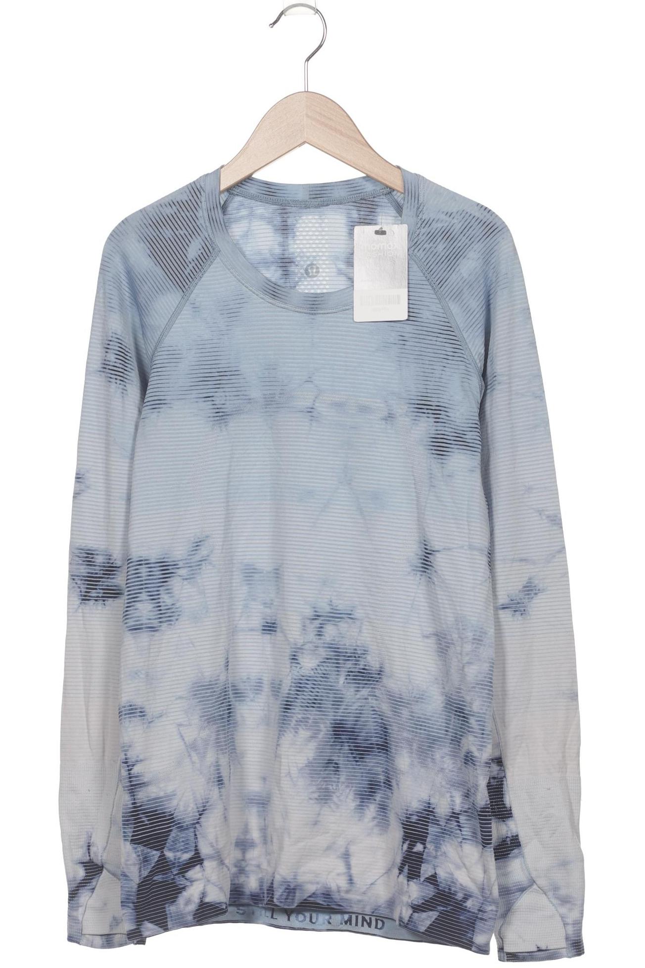 

Lululemon Damen Langarmshirt, blau, Gr. 38