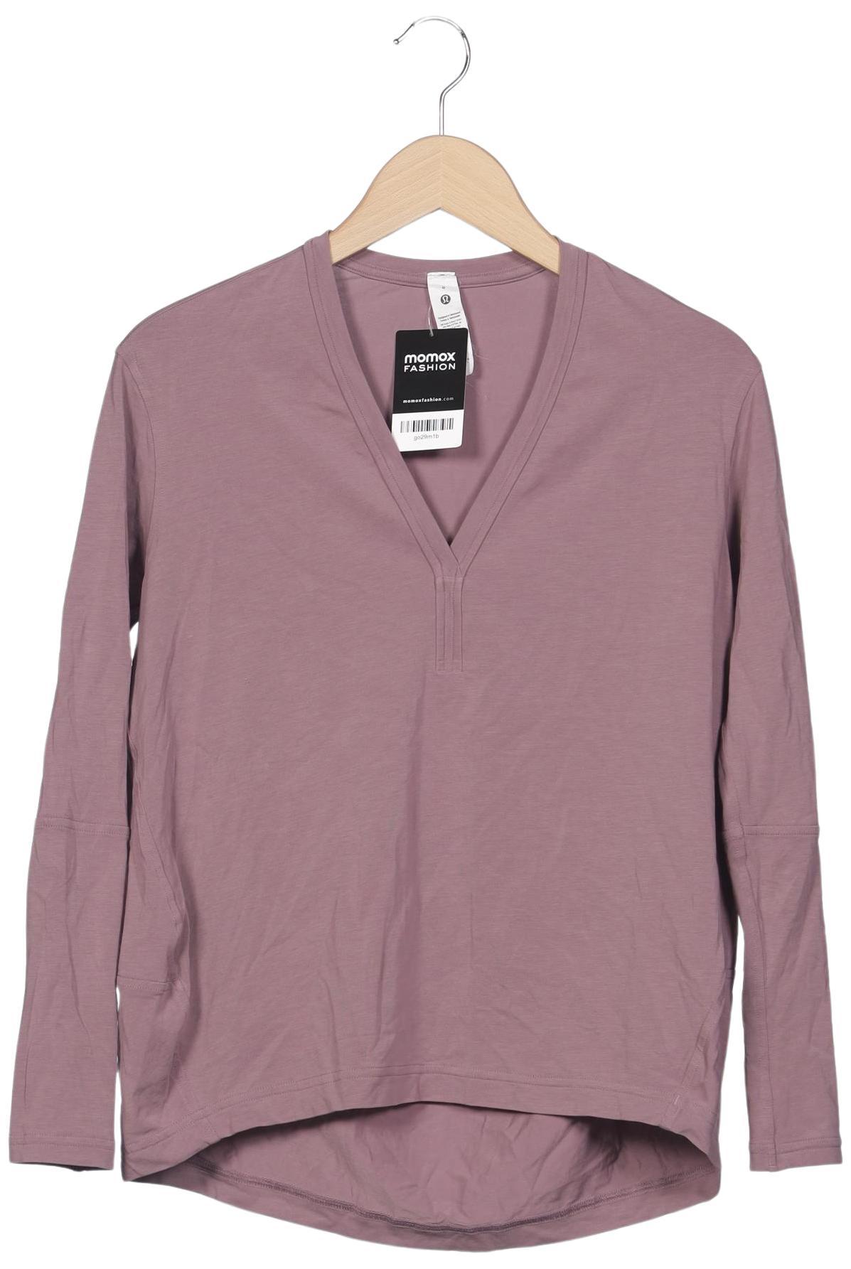 

Lululemon Damen Langarmshirt, flieder, Gr. 0