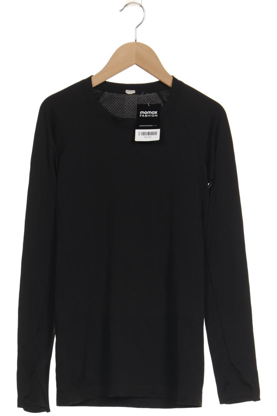

Lululemon Damen Langarmshirt, schwarz, Gr. 36