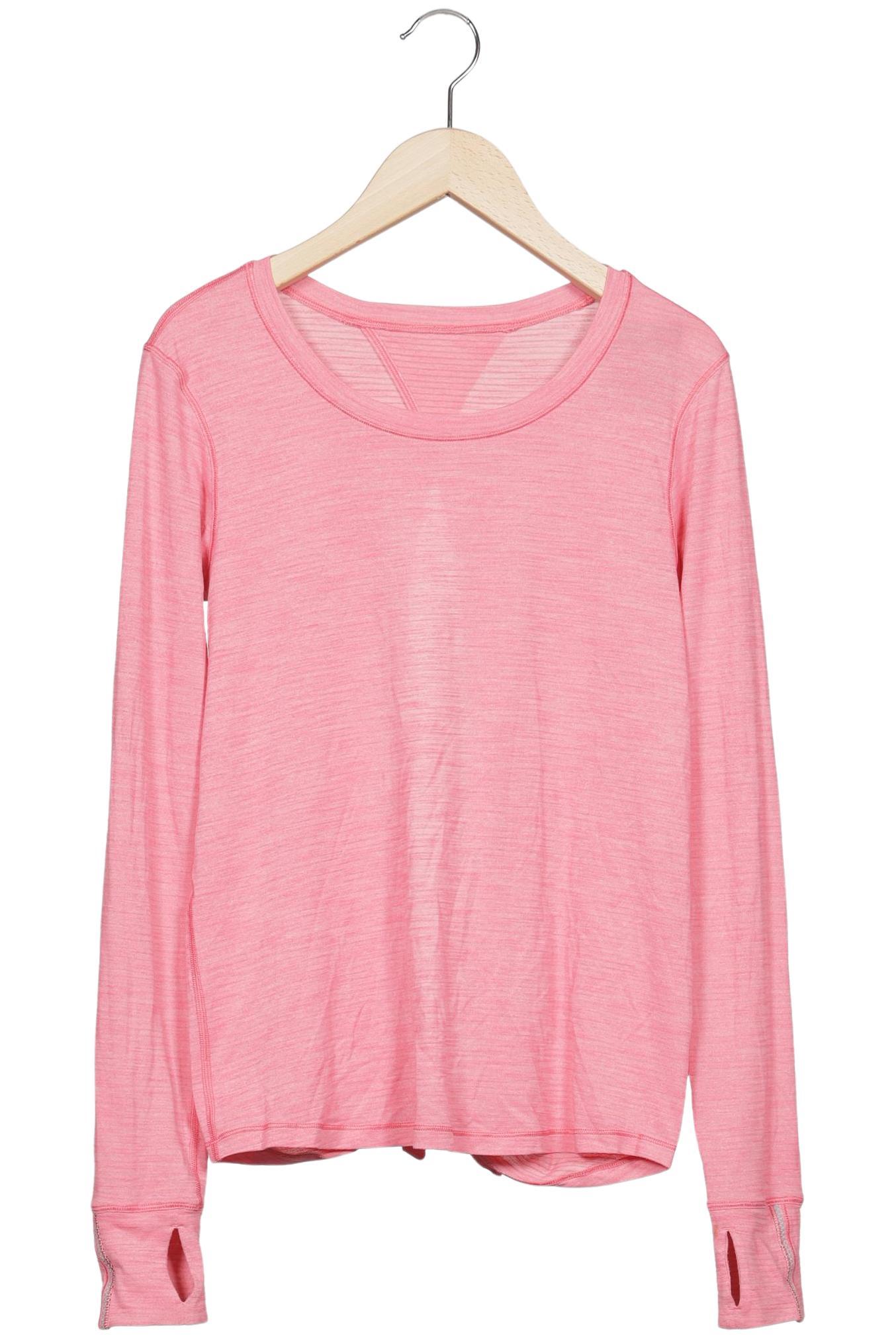 

Lululemon Damen Langarmshirt, pink, Gr. 36