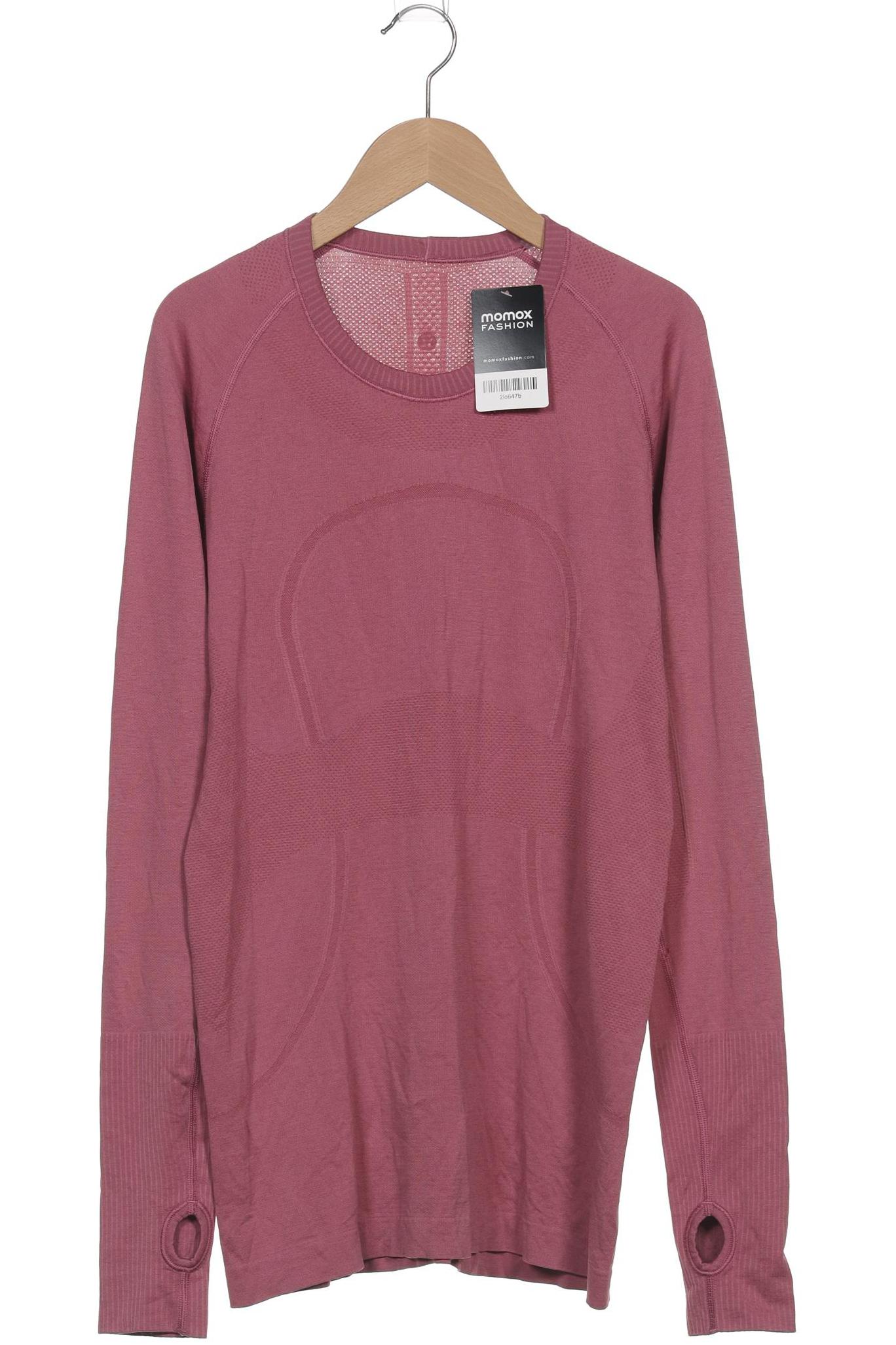 

Lululemon Damen Langarmshirt, pink, Gr. 10