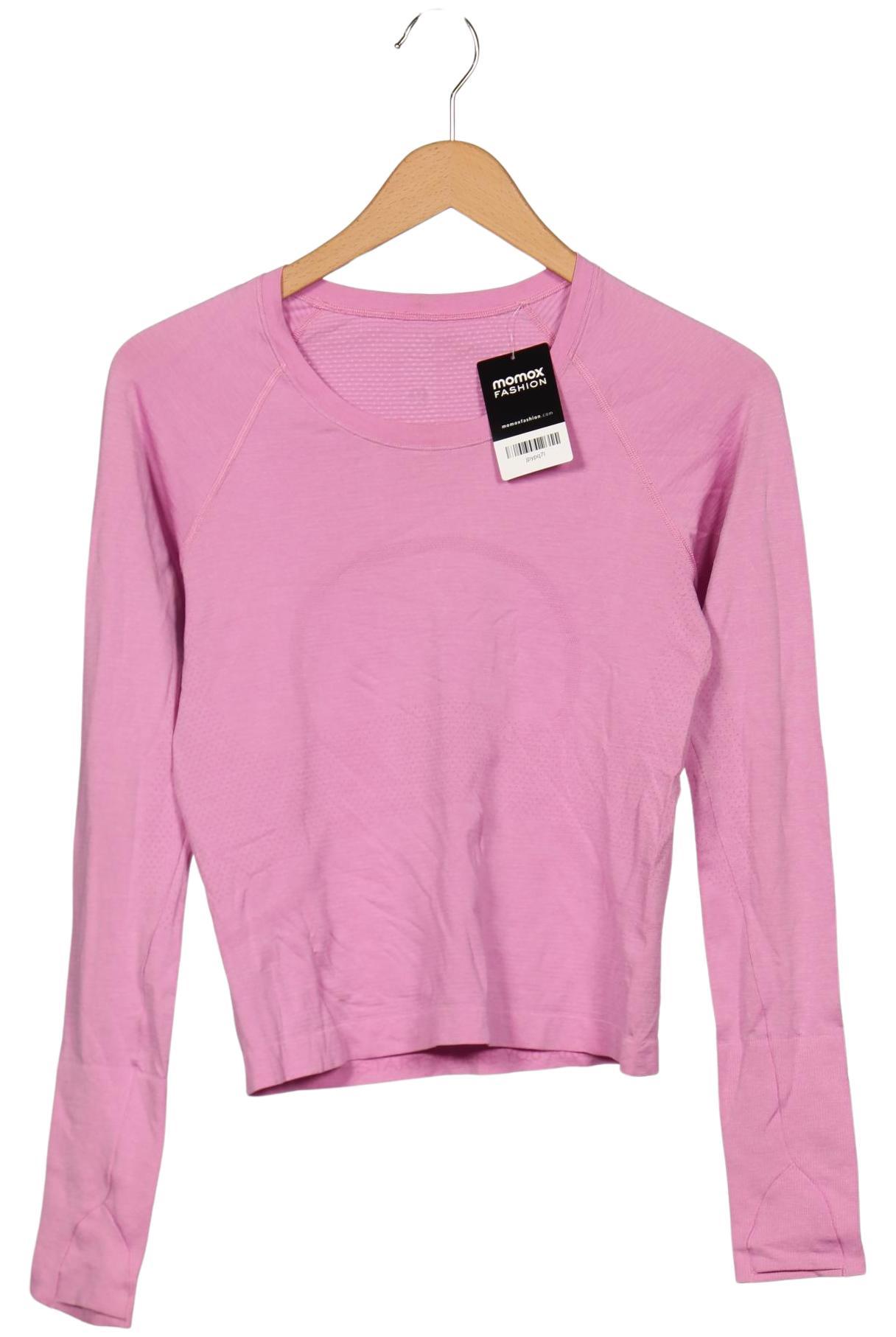 

Lululemon Damen Langarmshirt, pink, Gr. 38
